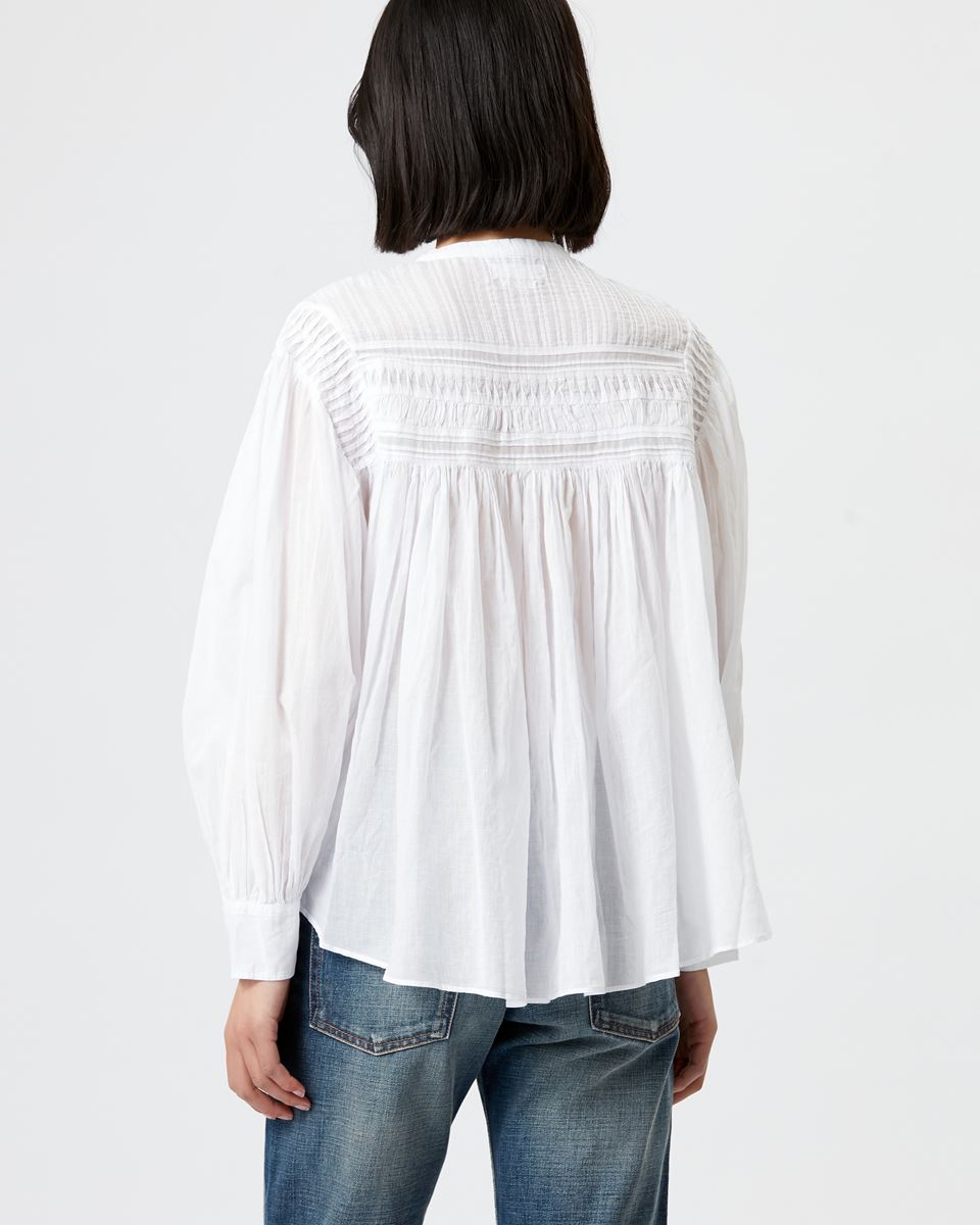 ISABEL MARANT ÉTOILE Plalia Top in Ecru FR34 / DE32