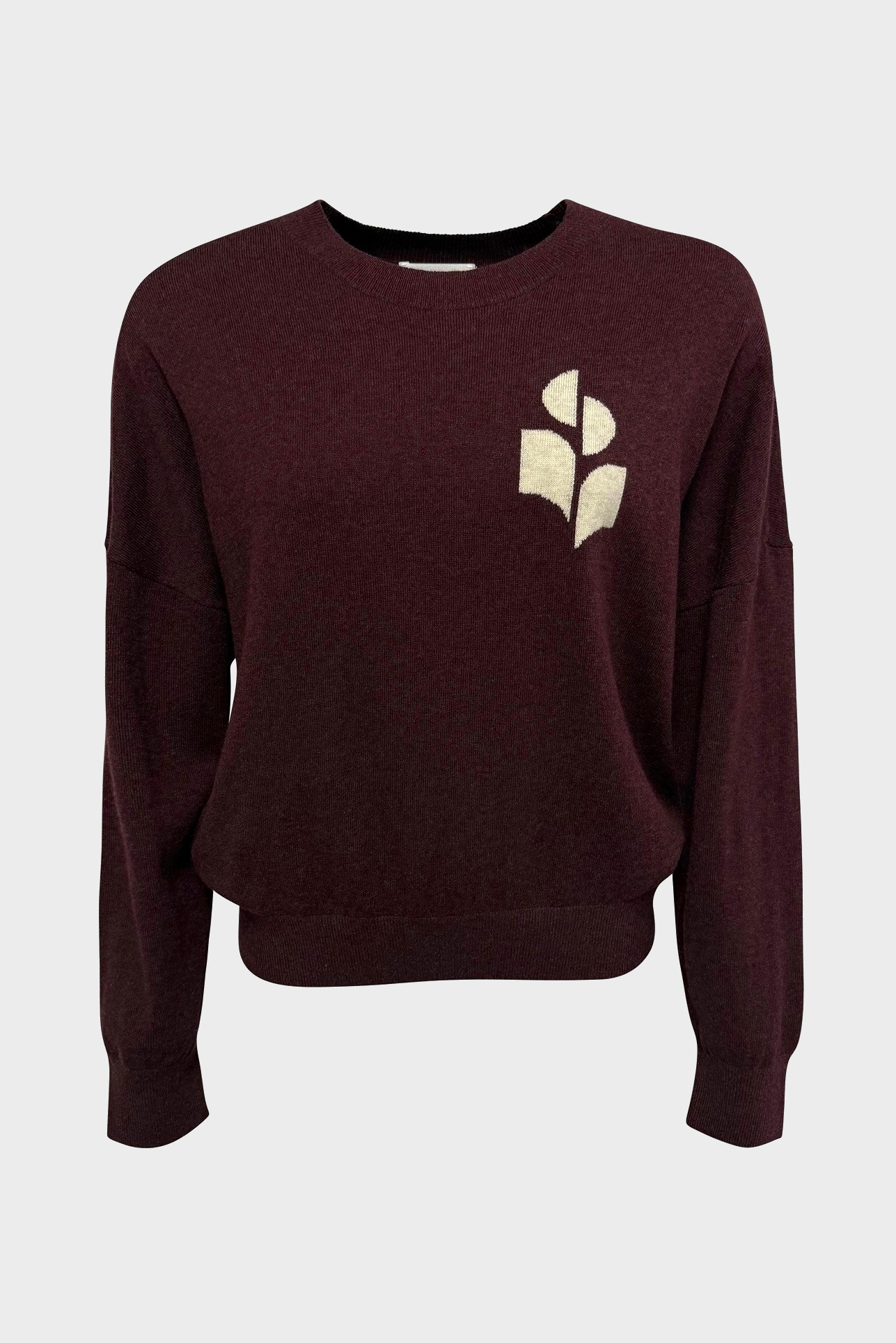 ISABEL MARANT ÉTOILE Knit Sweater in Burgundy