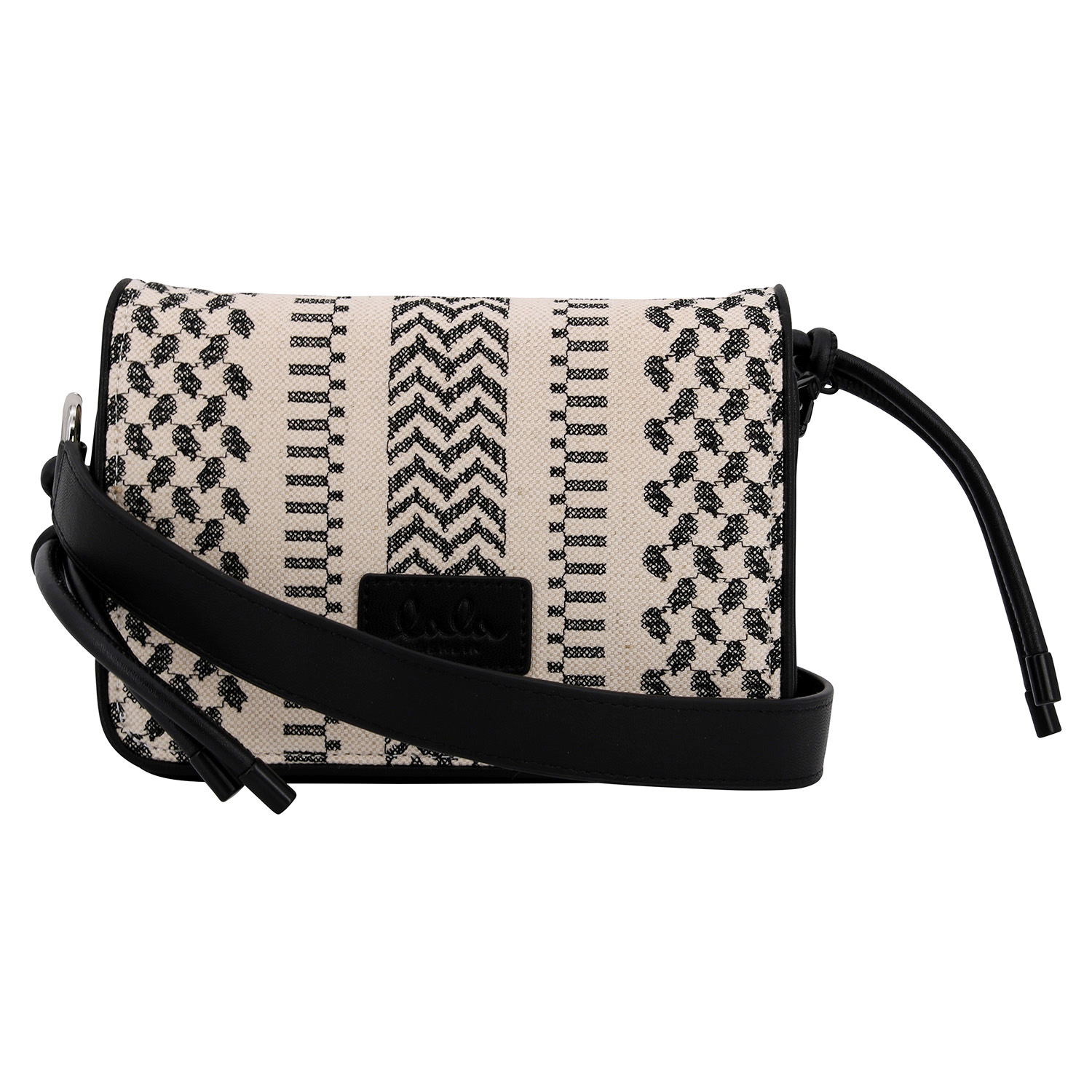 Lala Berlin Crossbody Eline X-Stitch Black