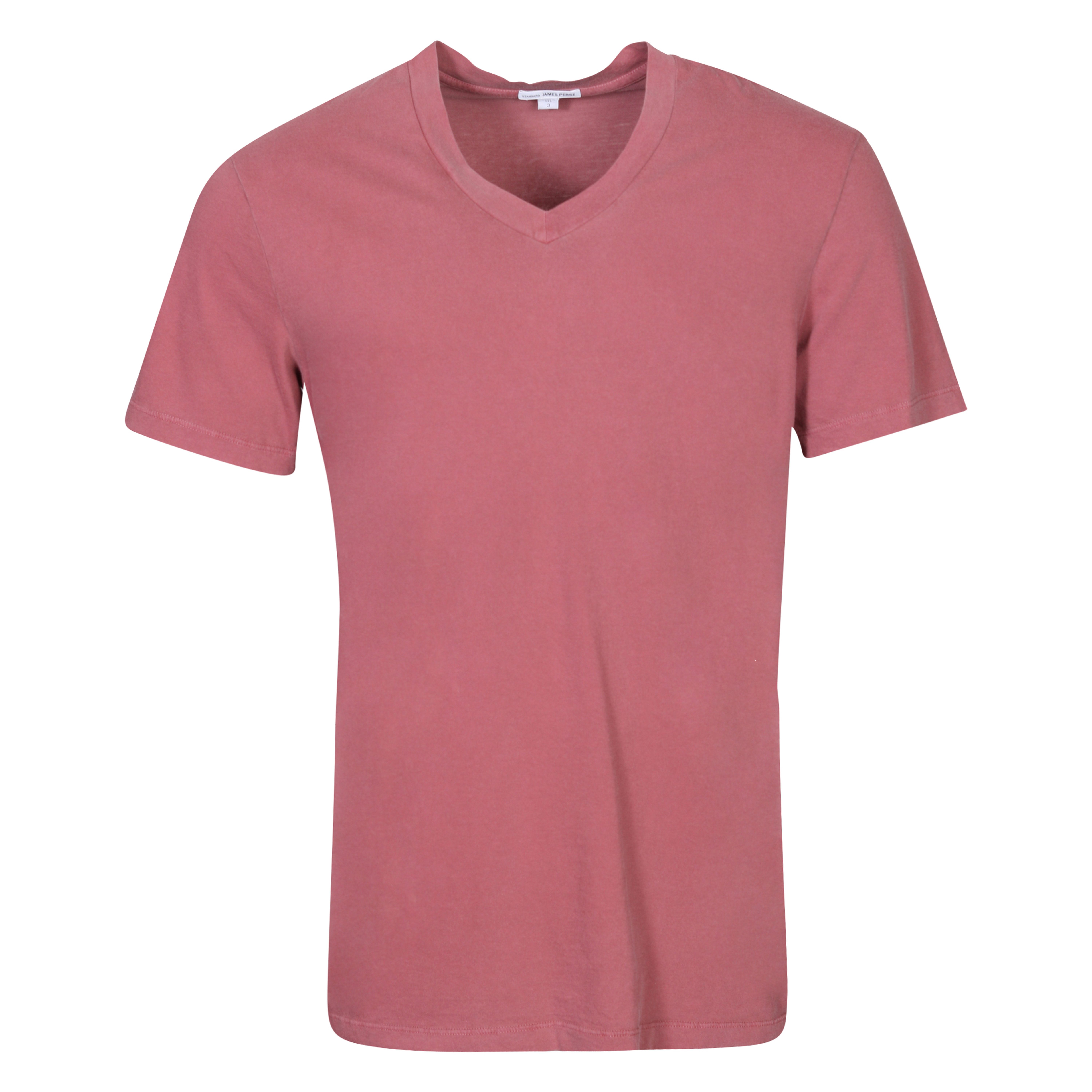 James Perse T-Shirt V-Neck in Mars