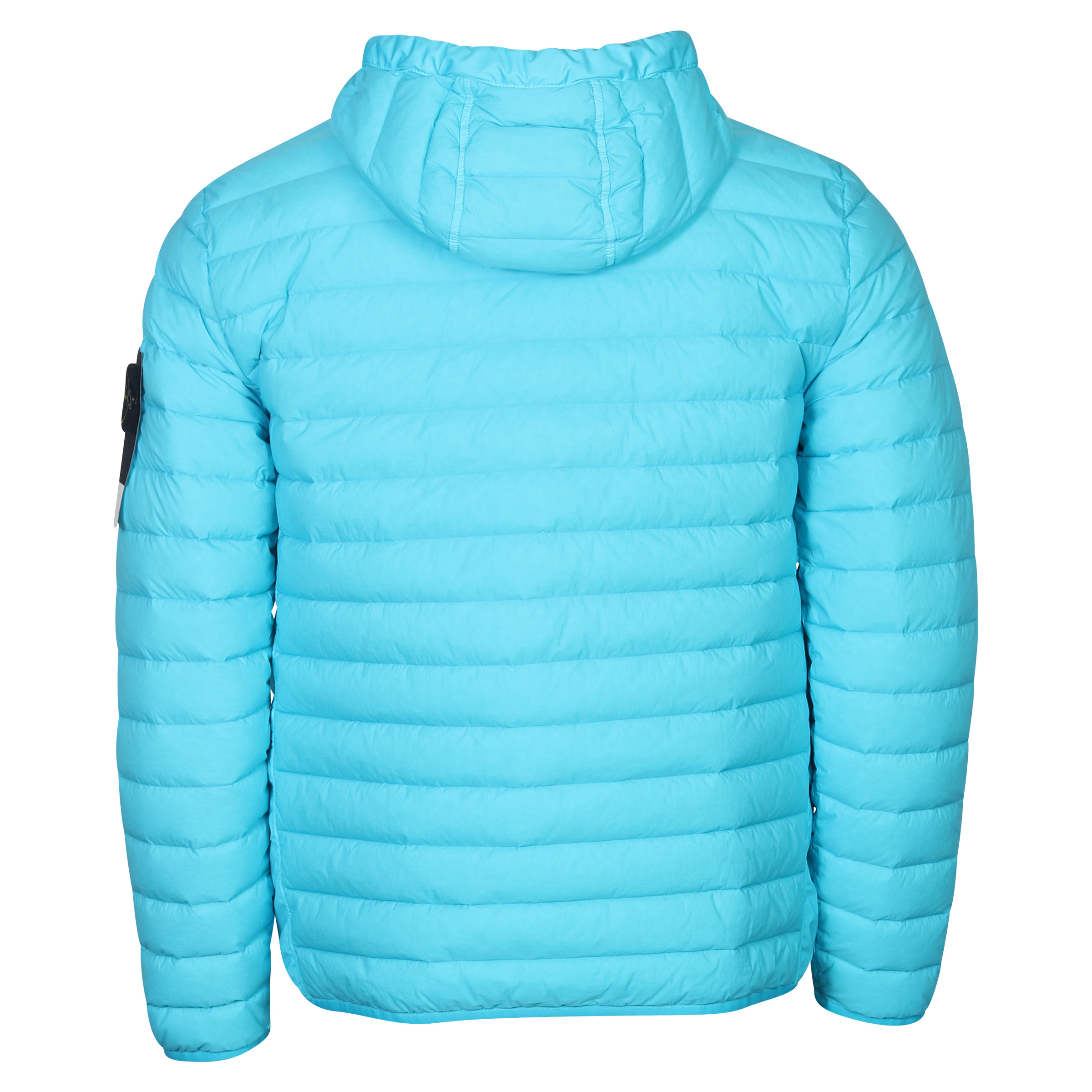 Stone Island Real Down Jacket Turquoise