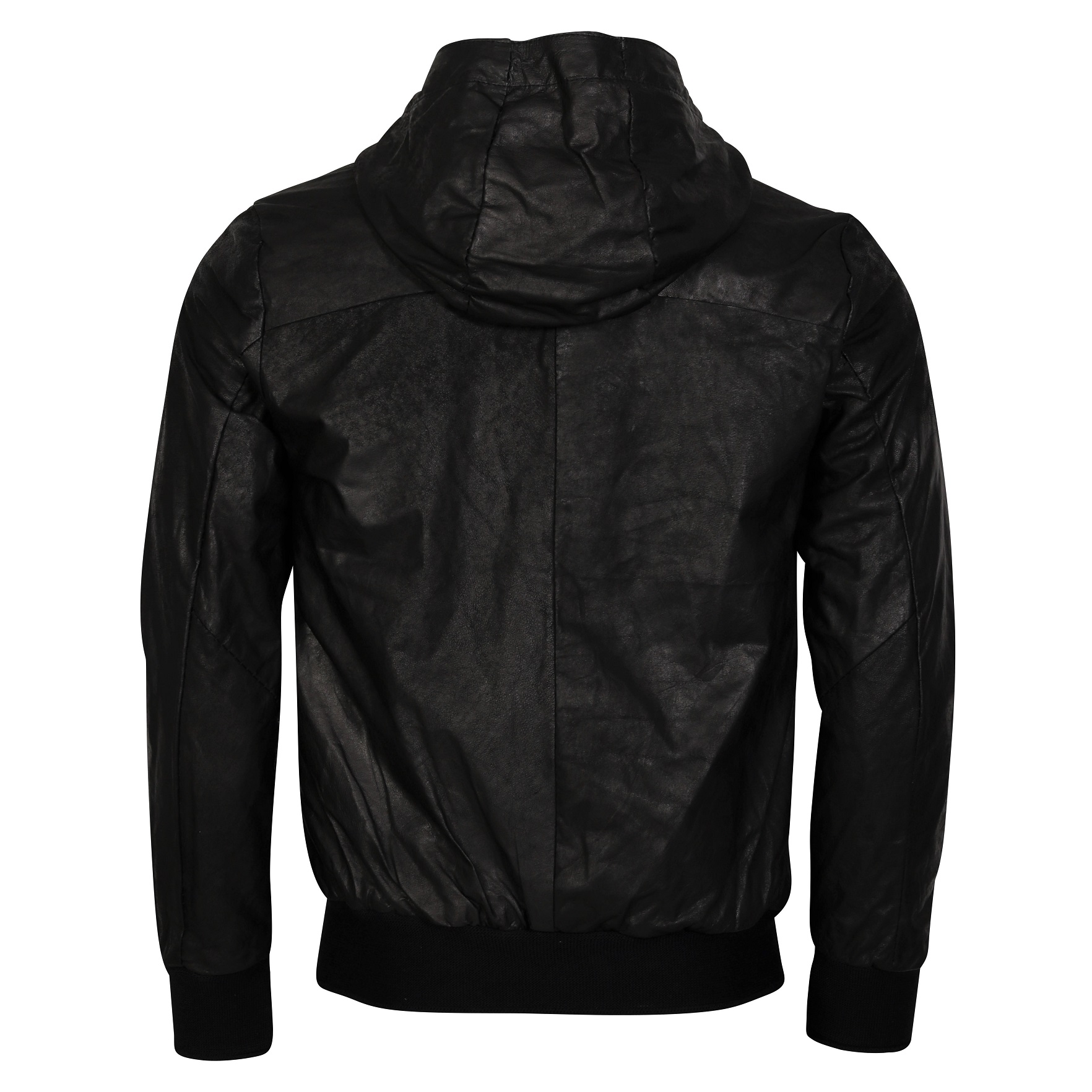 Giorgio Brato Hooded Jacket in Black 46
