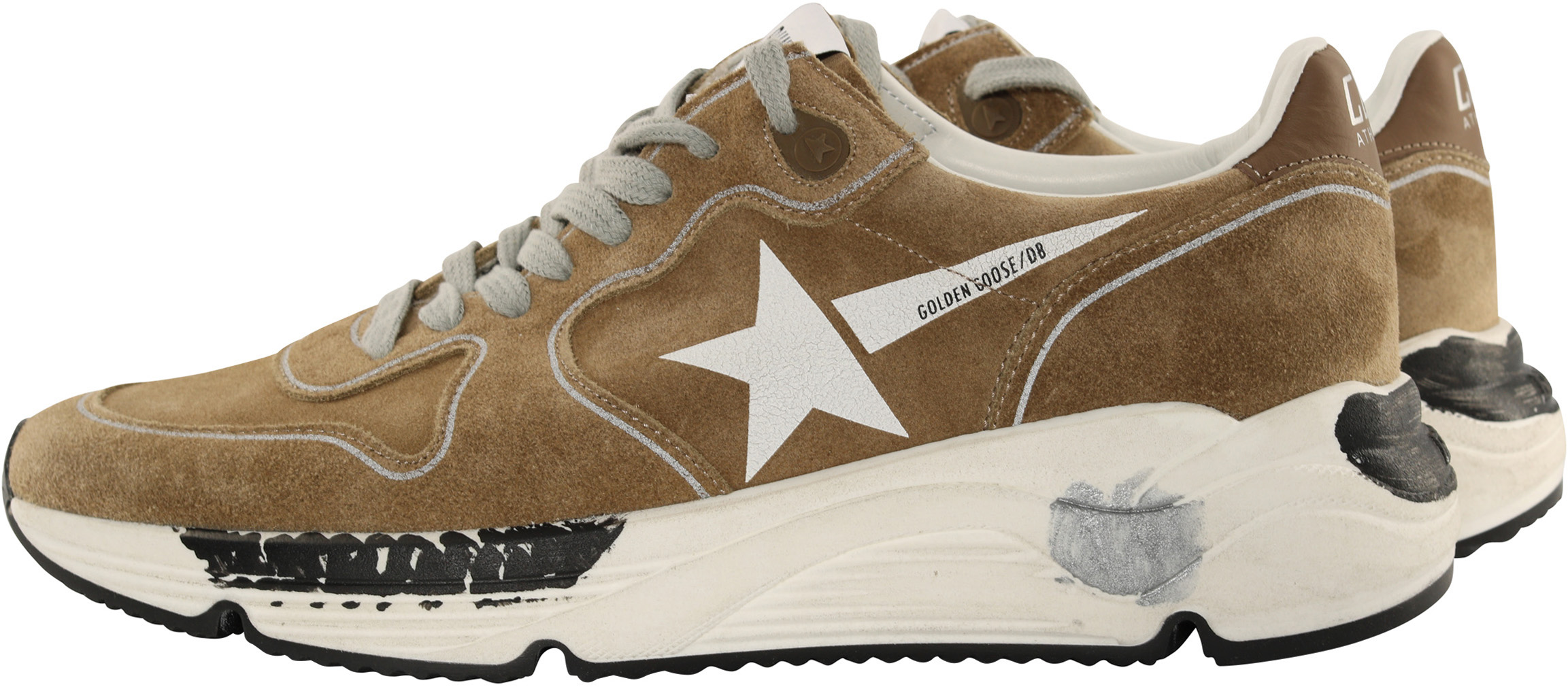 Golden Goose Sneakers Running Tabac Suede