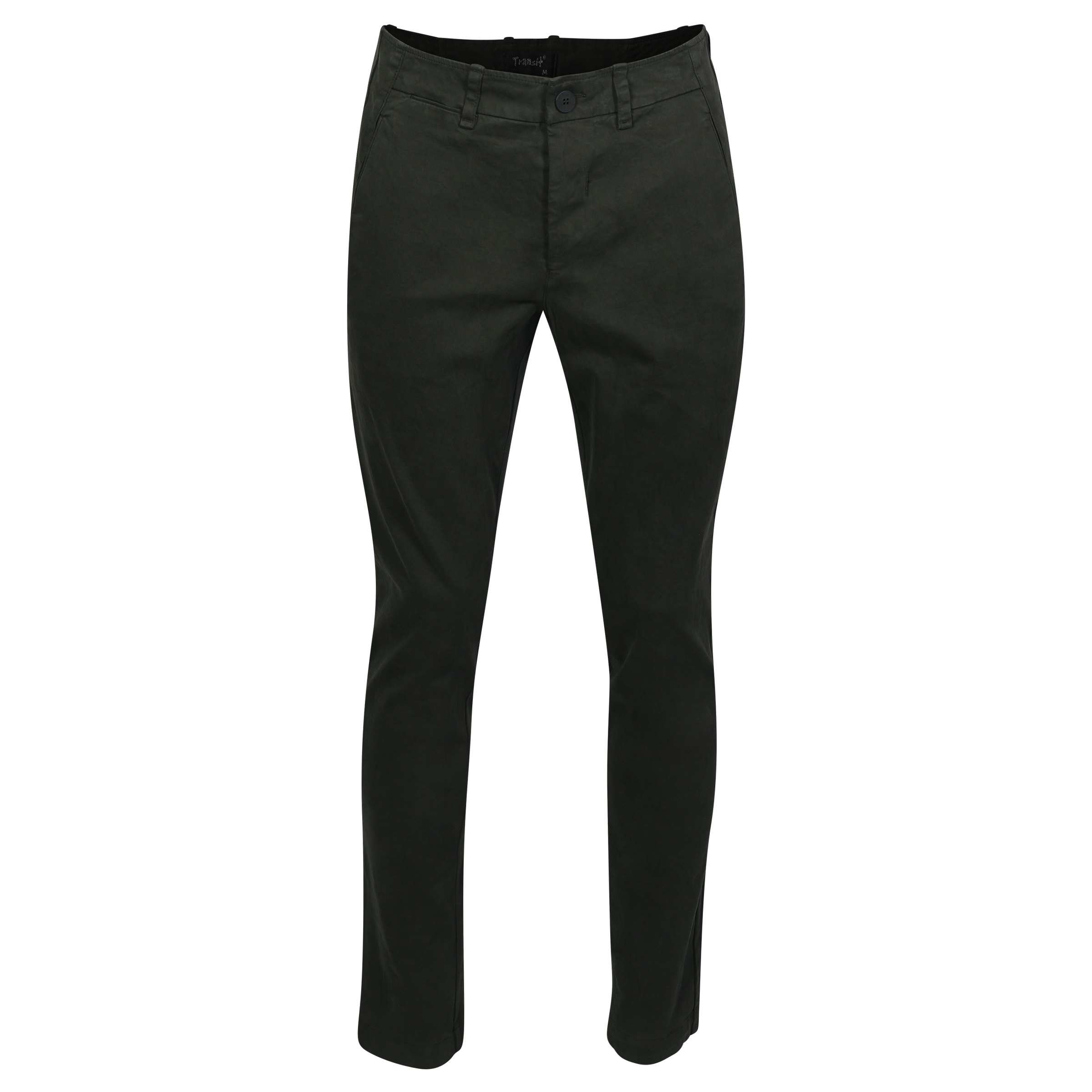 Transit Uomo Cottton Pant Washed Olive