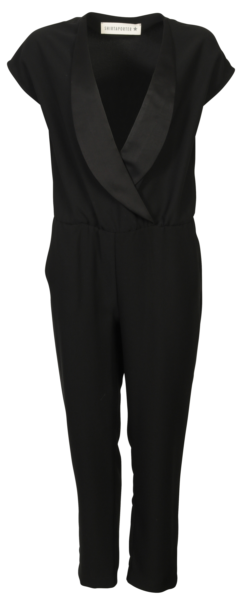 Shirtaporter Overall Jumpsuit schwarz 36