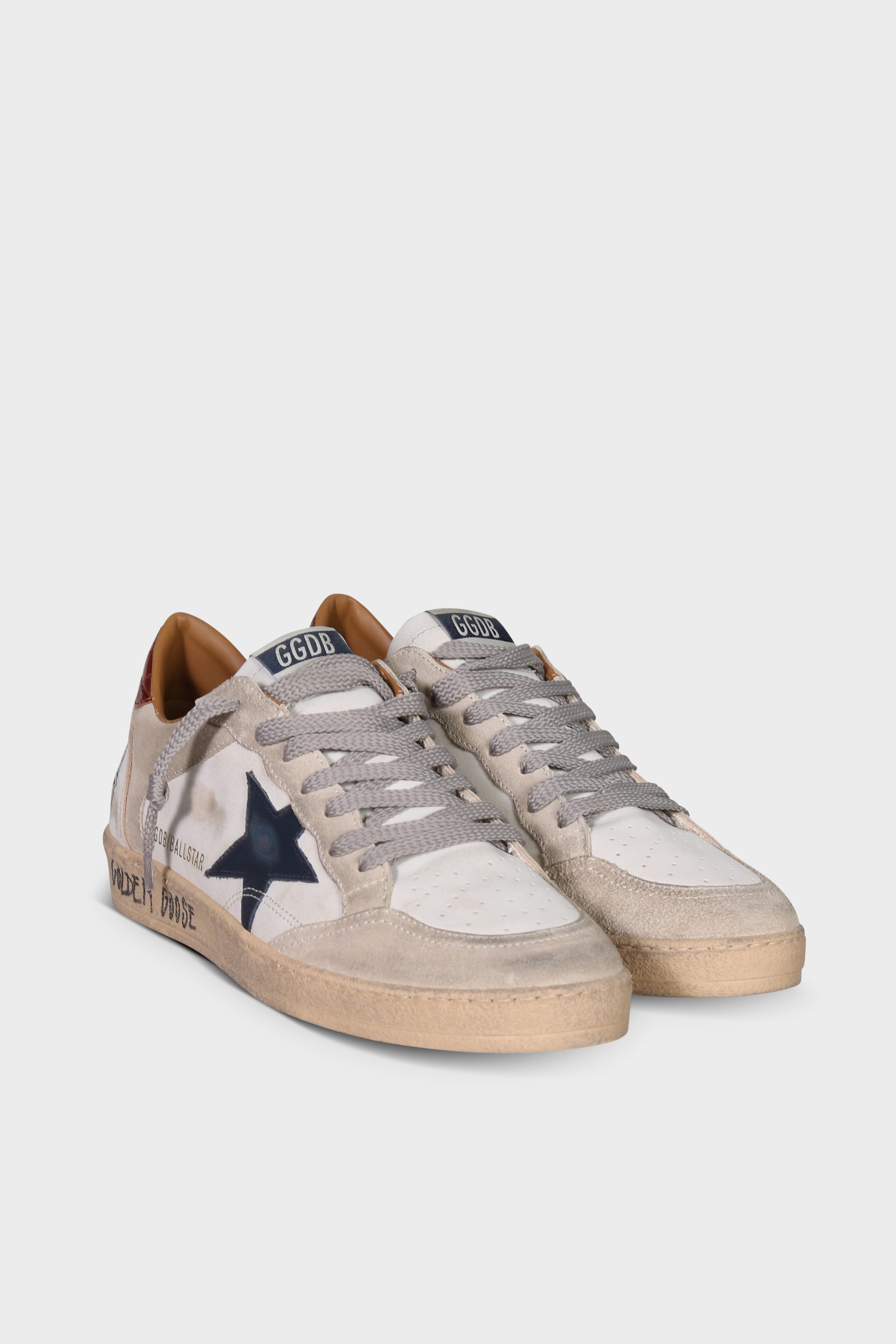 GOLDEN GOOSE Ballstar Beige/Blue