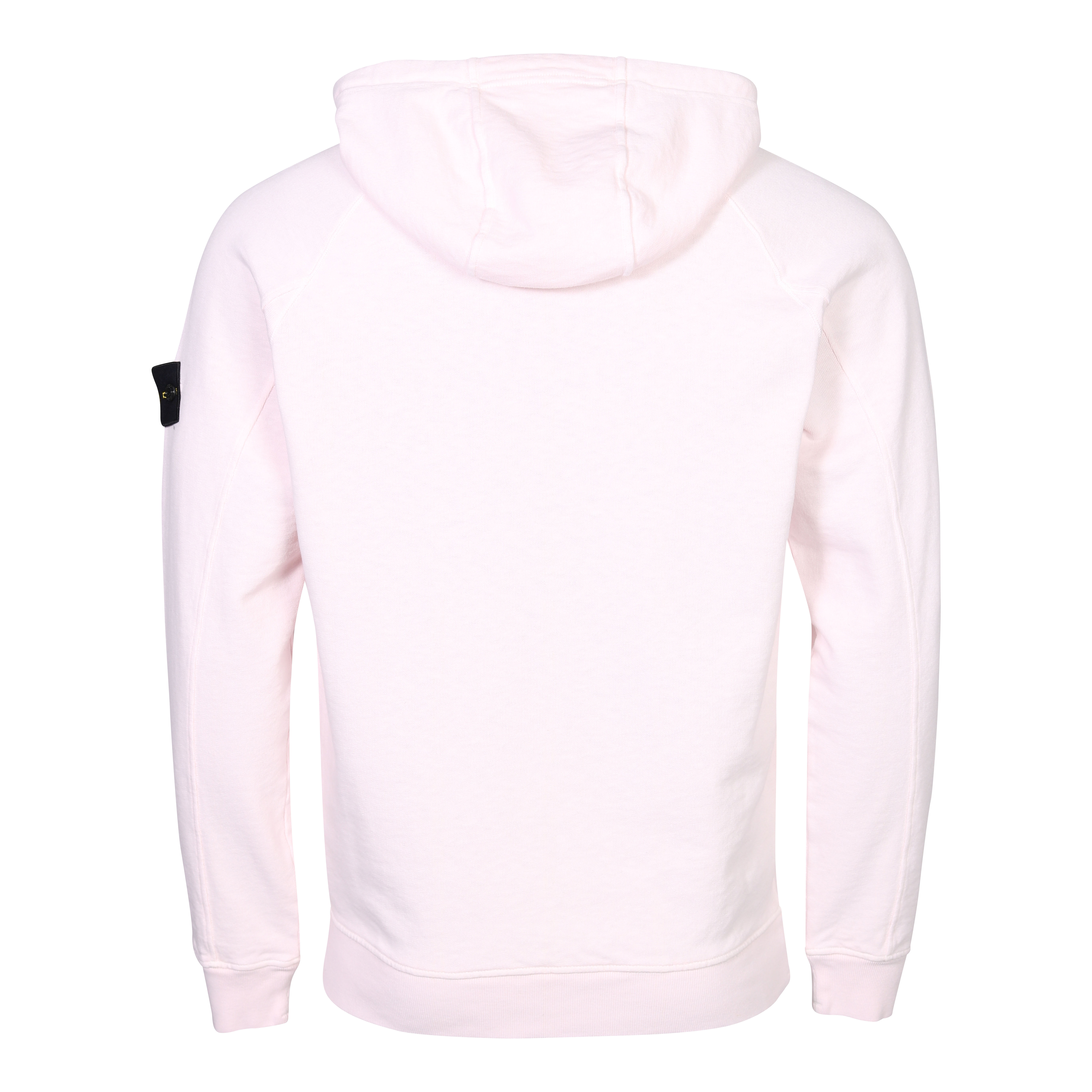 Stone Island Sweat Hoodie in Washed Light Pink 2XL