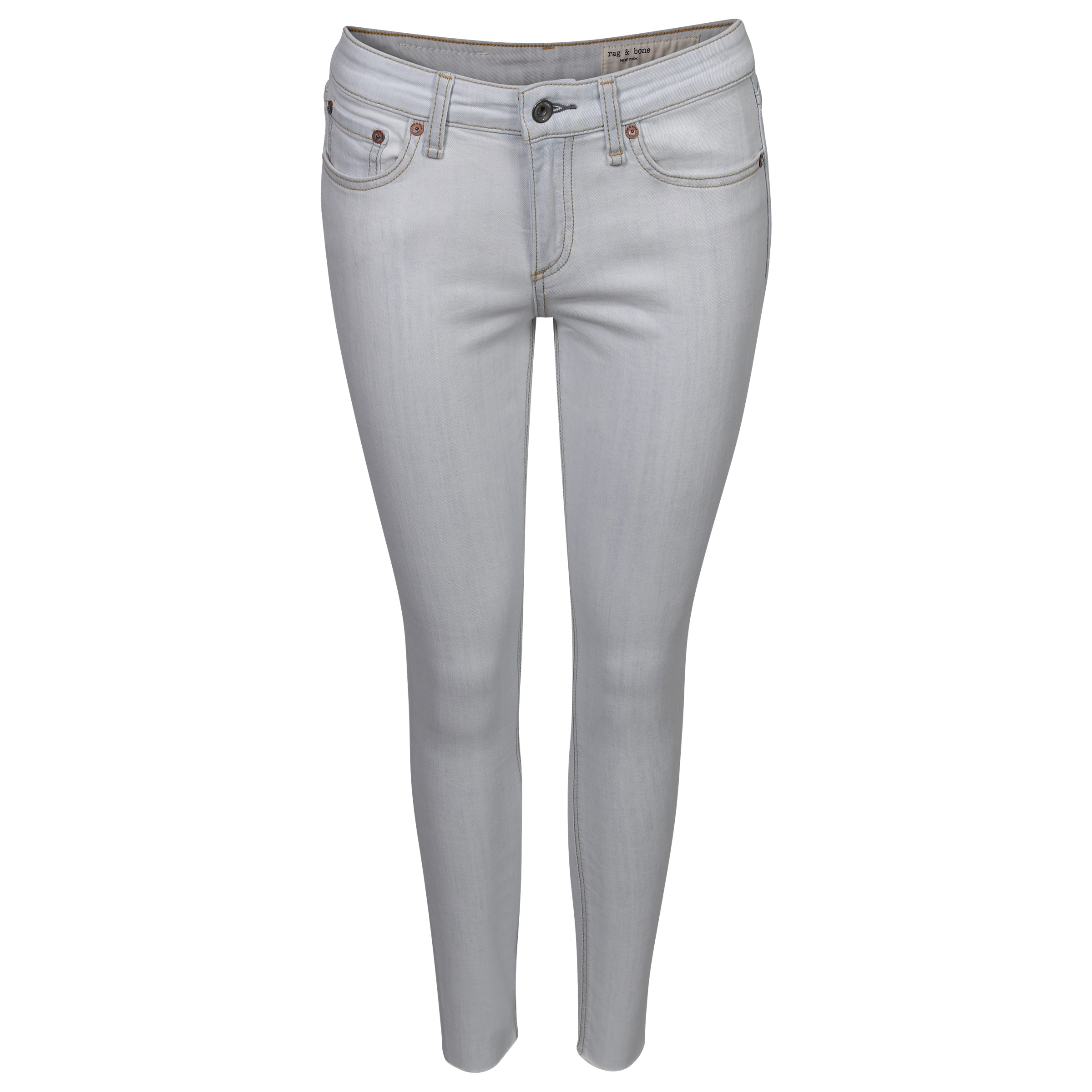 Rag & Bone Midrise Jeans Cate Ankle Skinny Ditch Plains