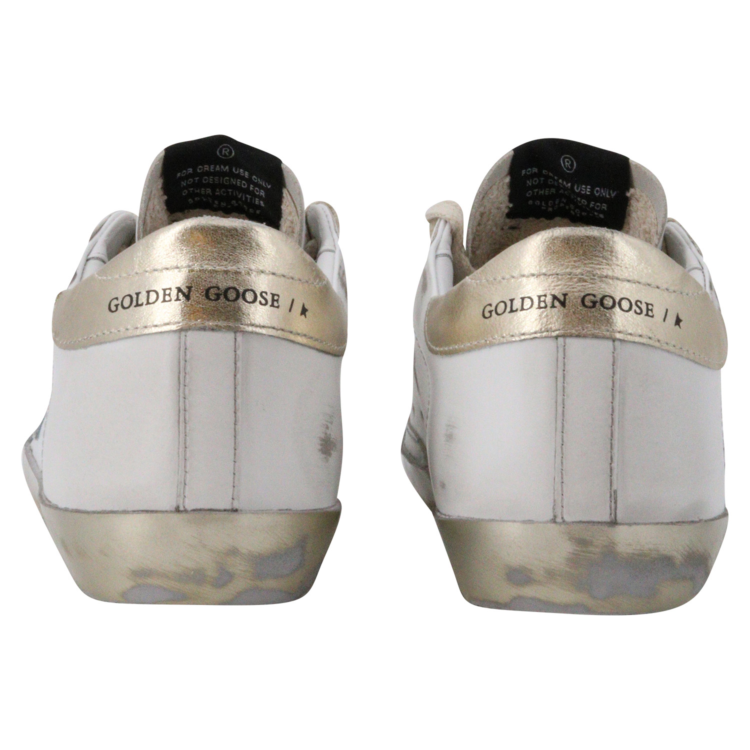 Golden Goose Sneaker Superstar White/Gold