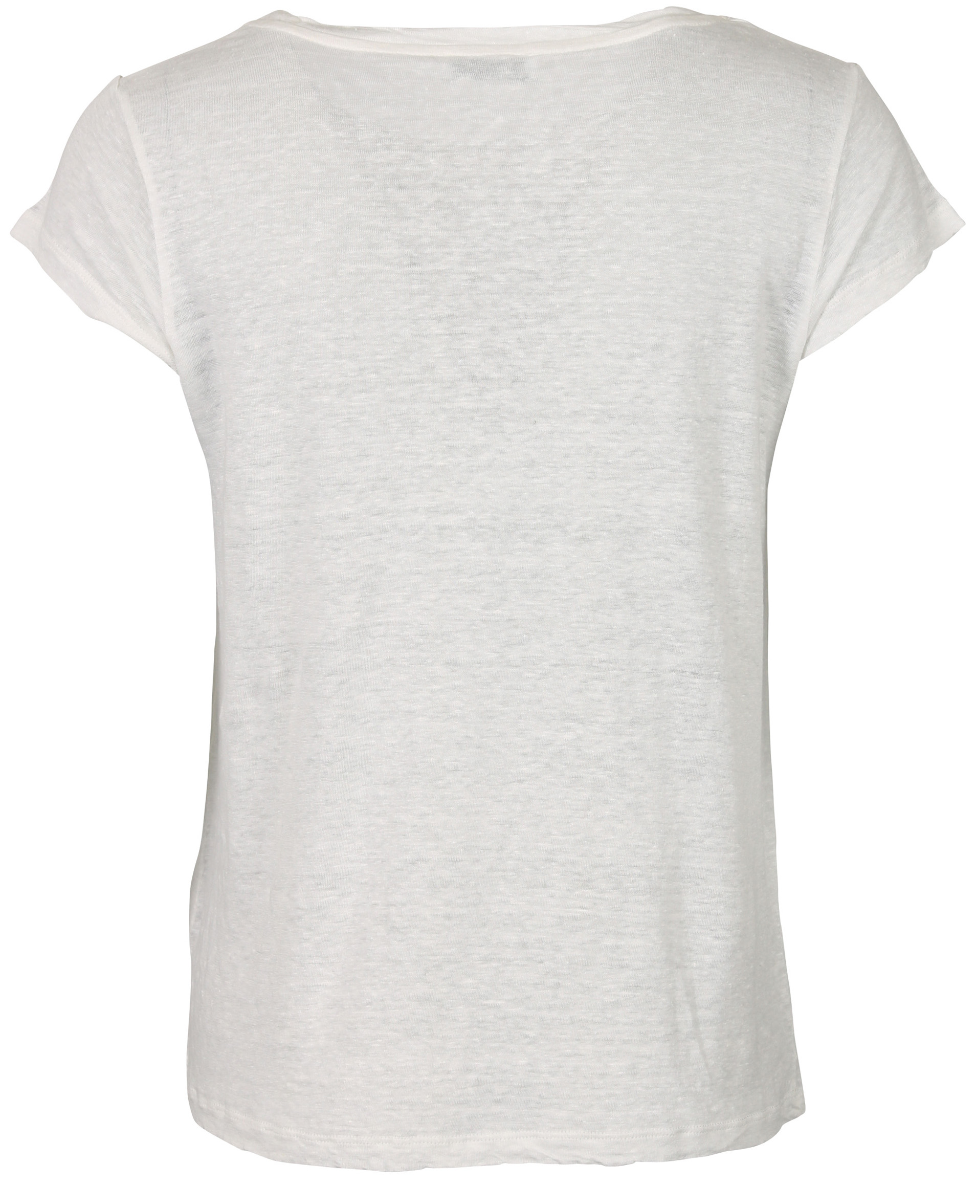 Fine Edge Crew Neck T-Shirt White L
