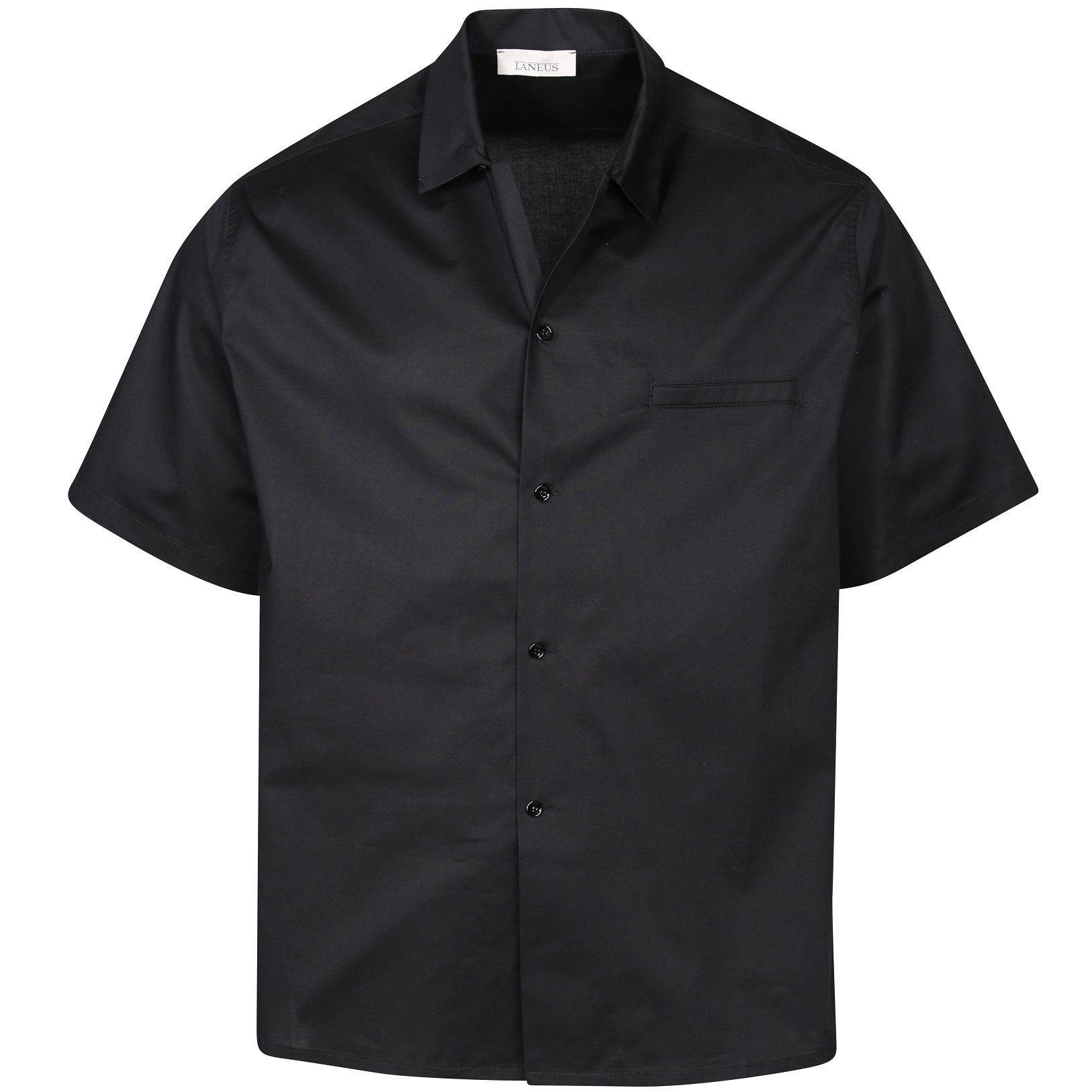 LANEUS Bowling Shirt in Black