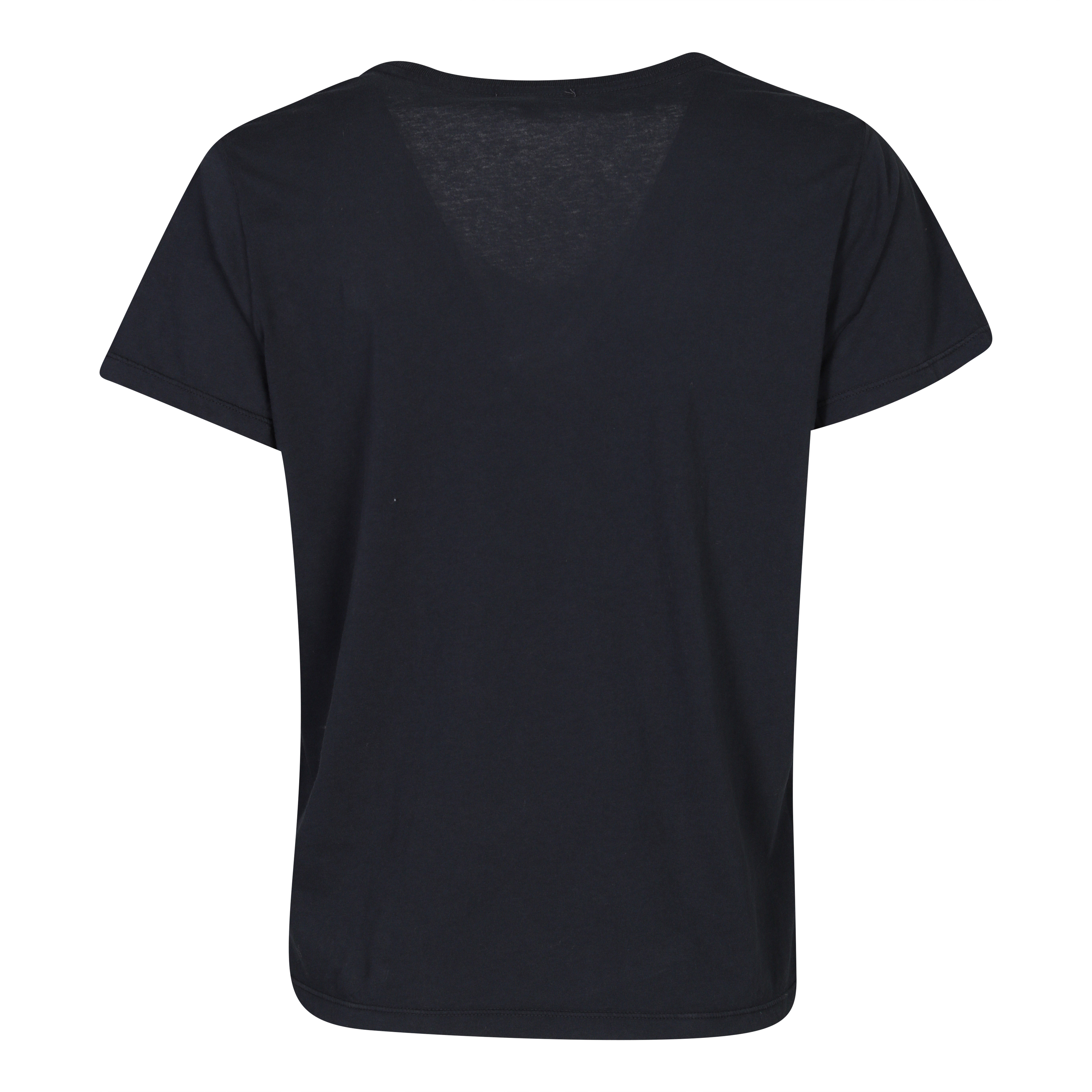 Agolde V-Neck T-Shirt Ona in Dark Grey