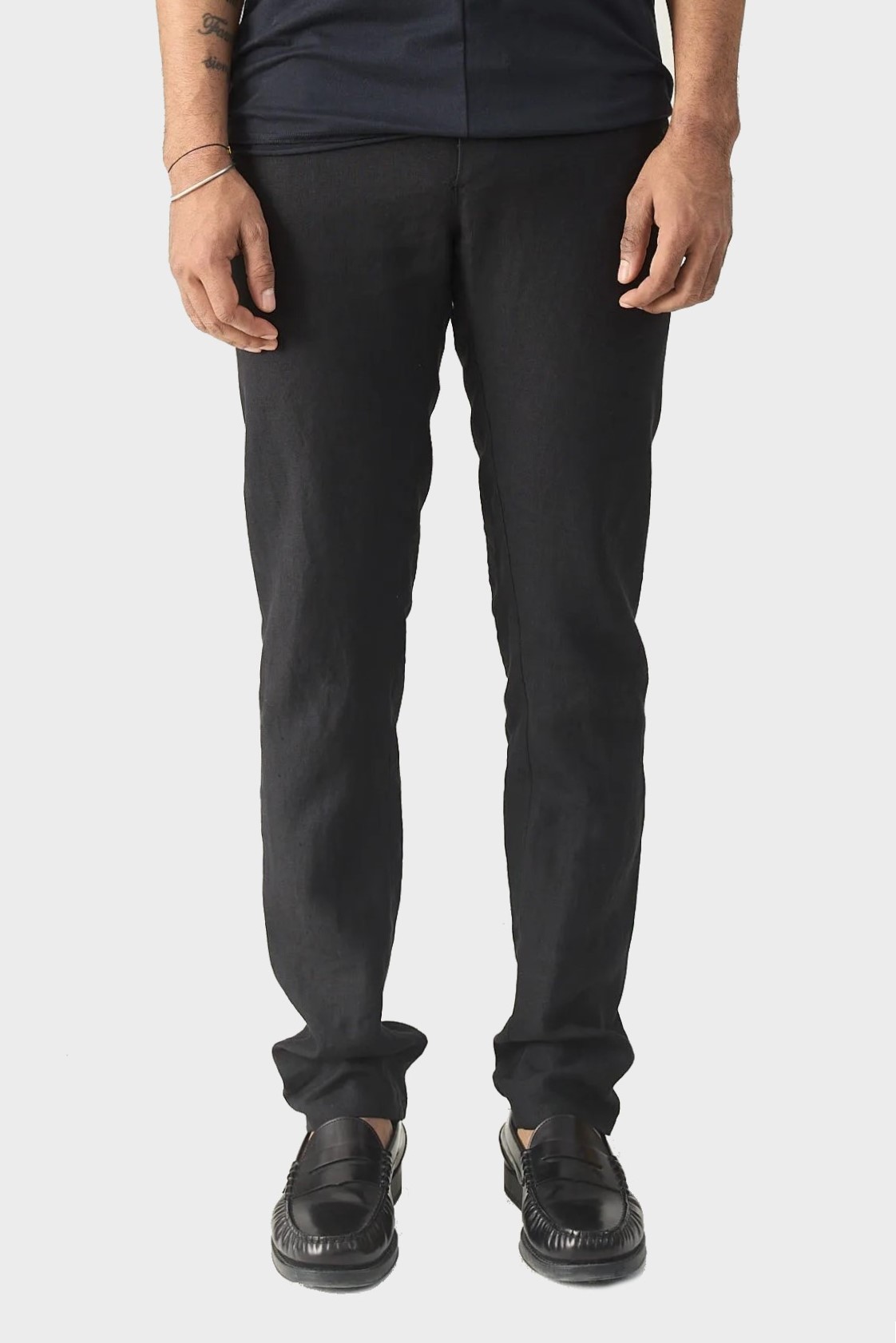 HANNIBAL. Trouser Hadi in Washed Black HANNIBAL. Trouser Hadi in Washed Black