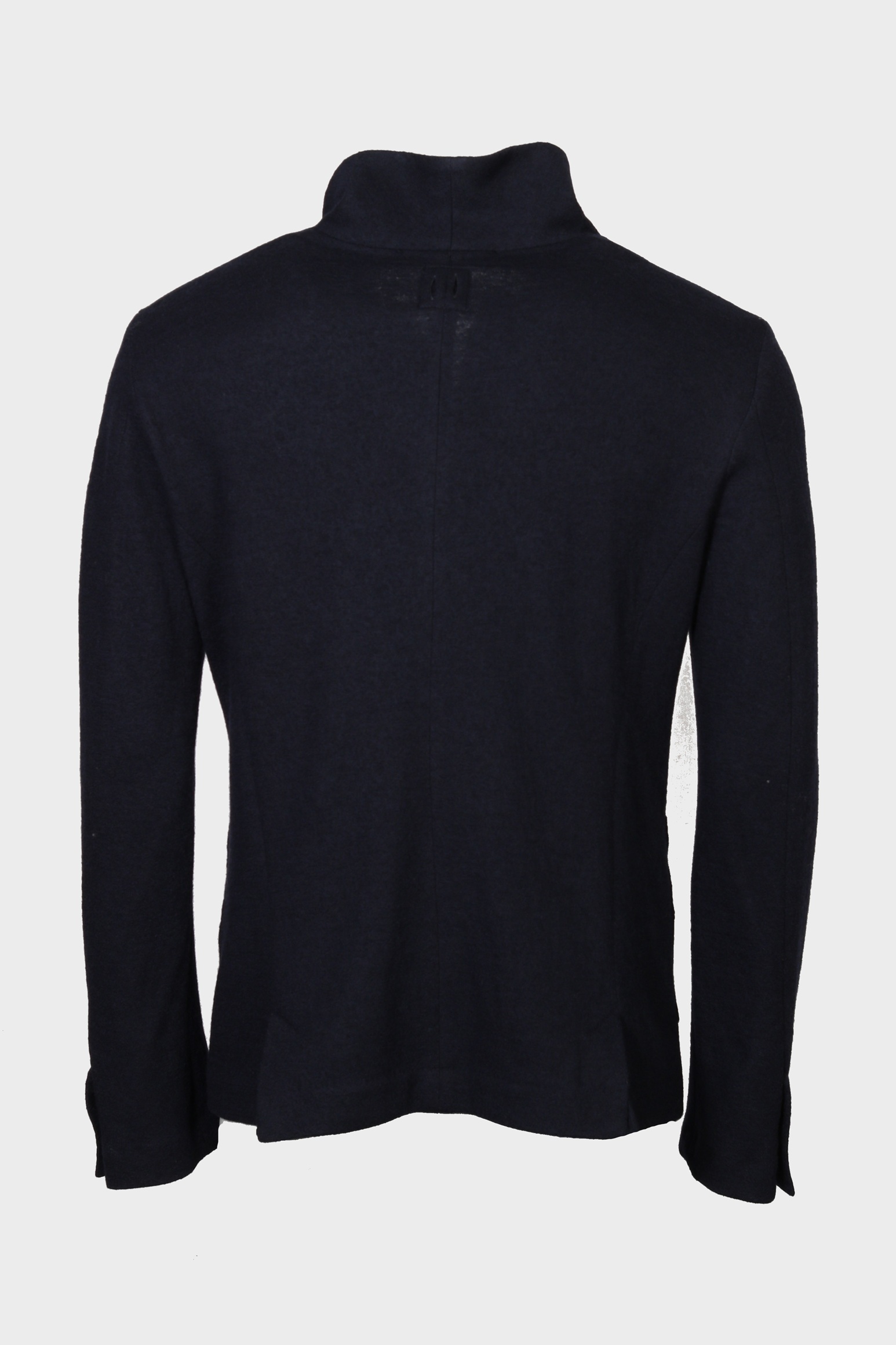 HANNES ROETHER Wool Jacket in Navy