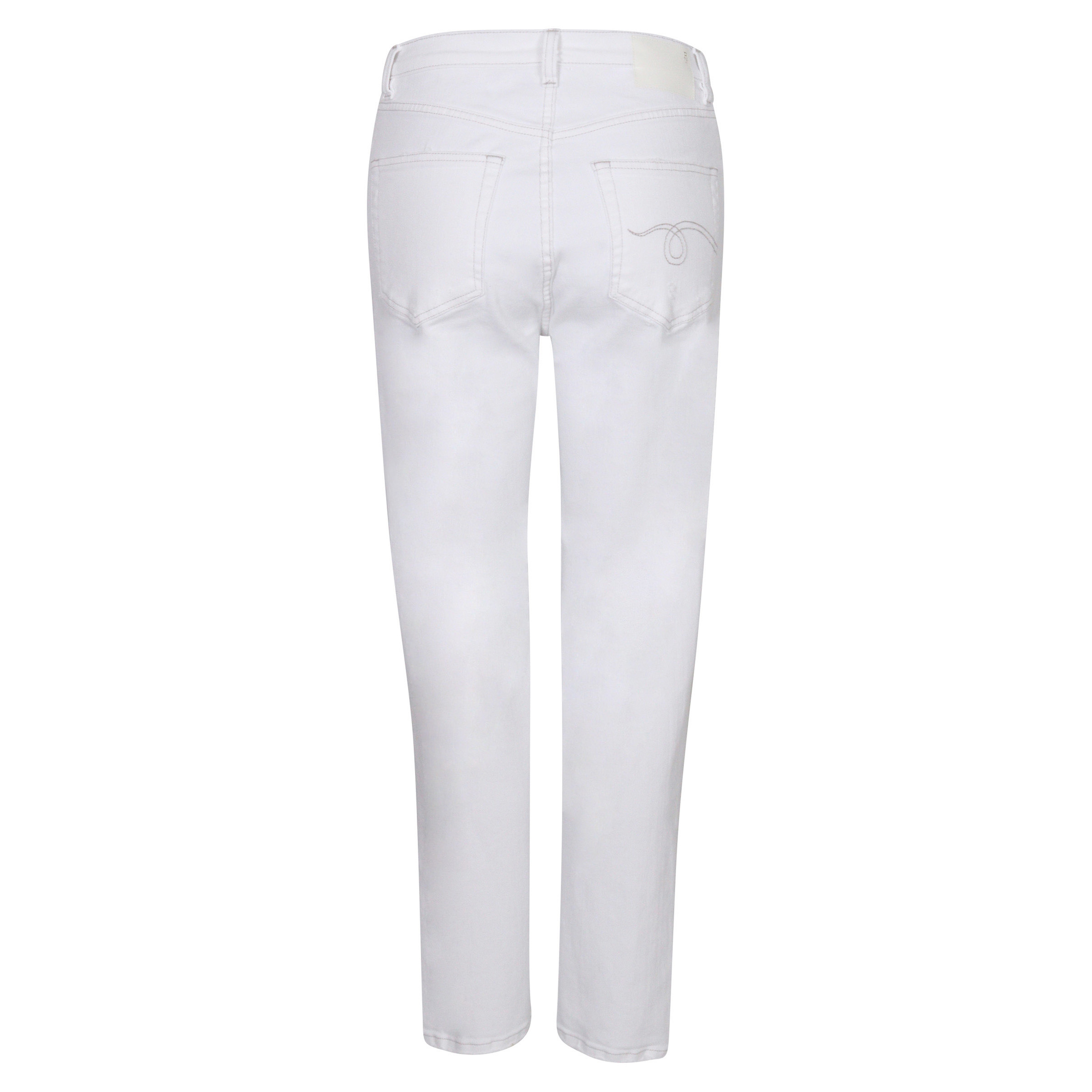 R13 Jeans Shelly Slim Off White