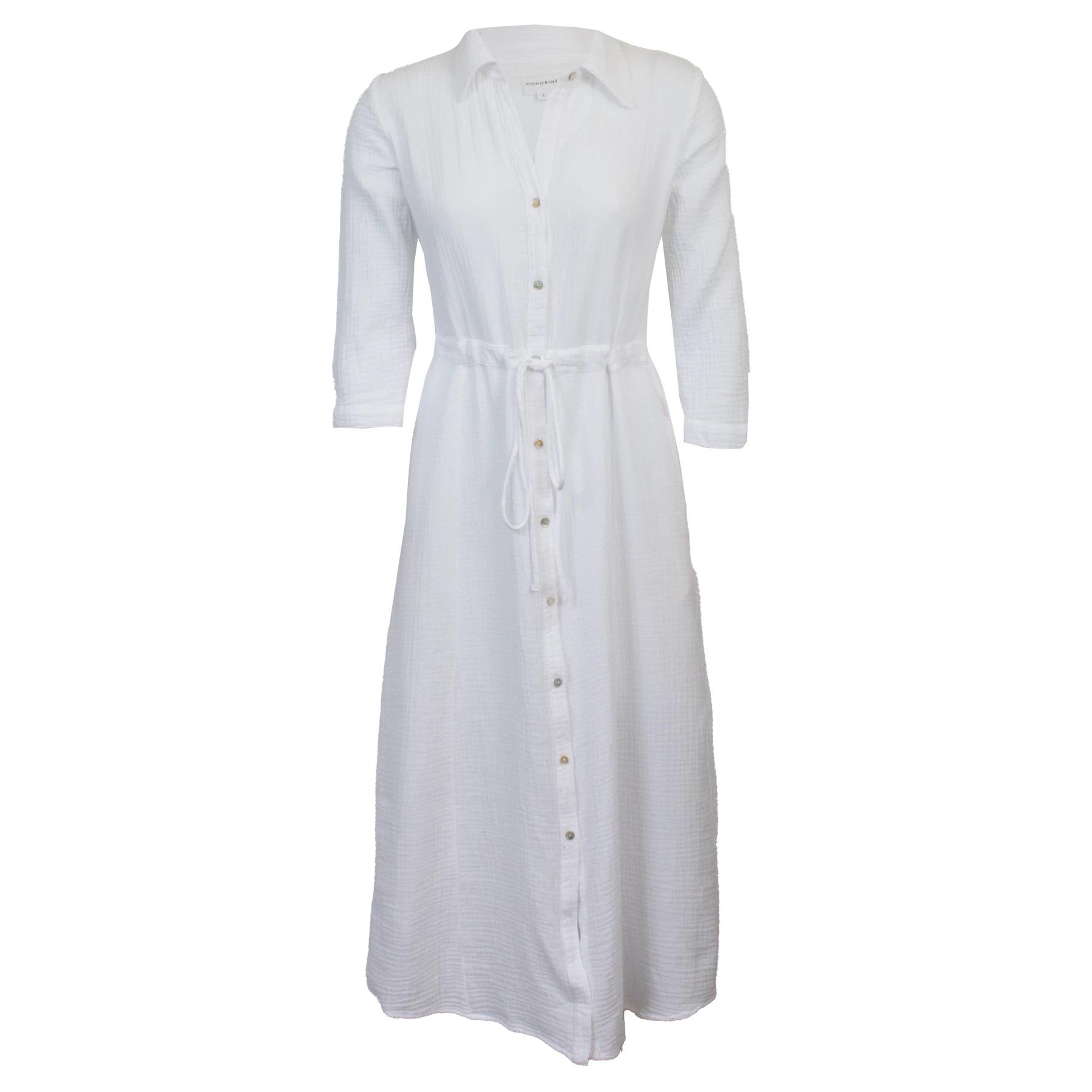 HONORINE Victoria Dress in White