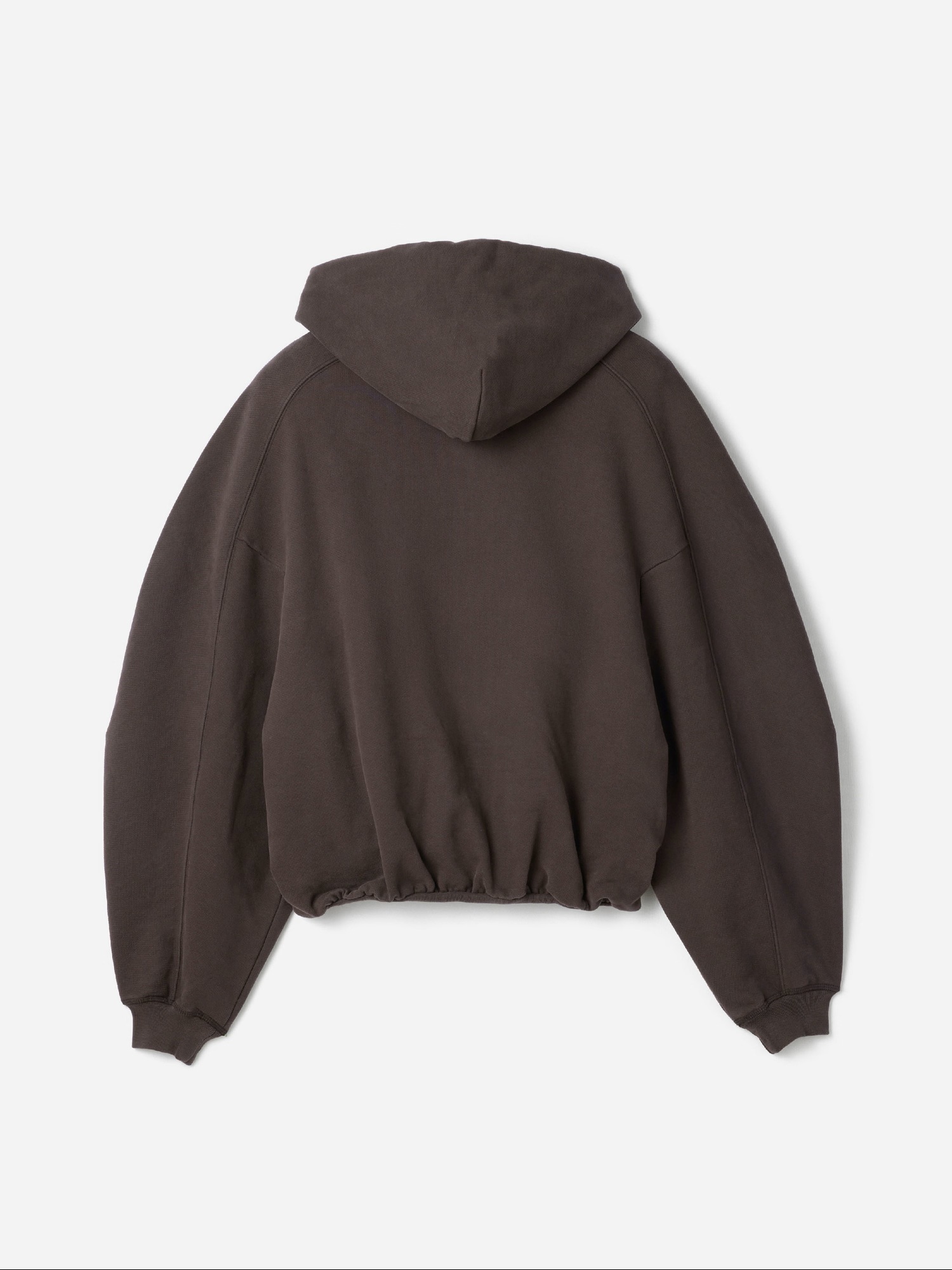 JACQUEMUS Corso Oversize Hoodie in Dark Brown