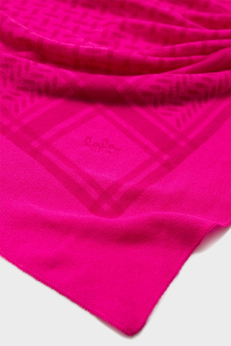 LALA BERLIN Trinity Cashmere Scarf in Pink/Azaela