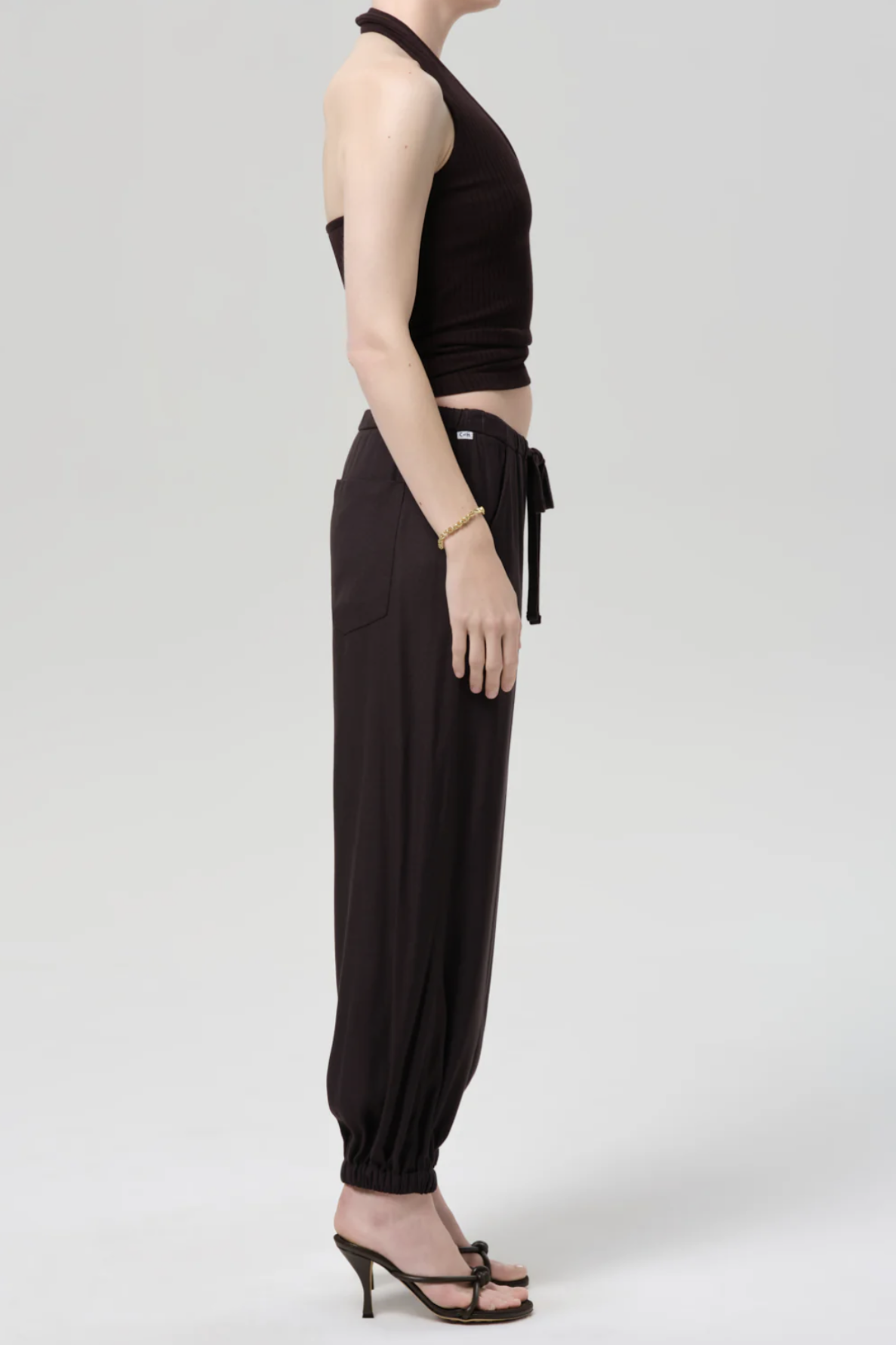 CITIZENS OF HUMANITY Brown Bubble Pull On Pant