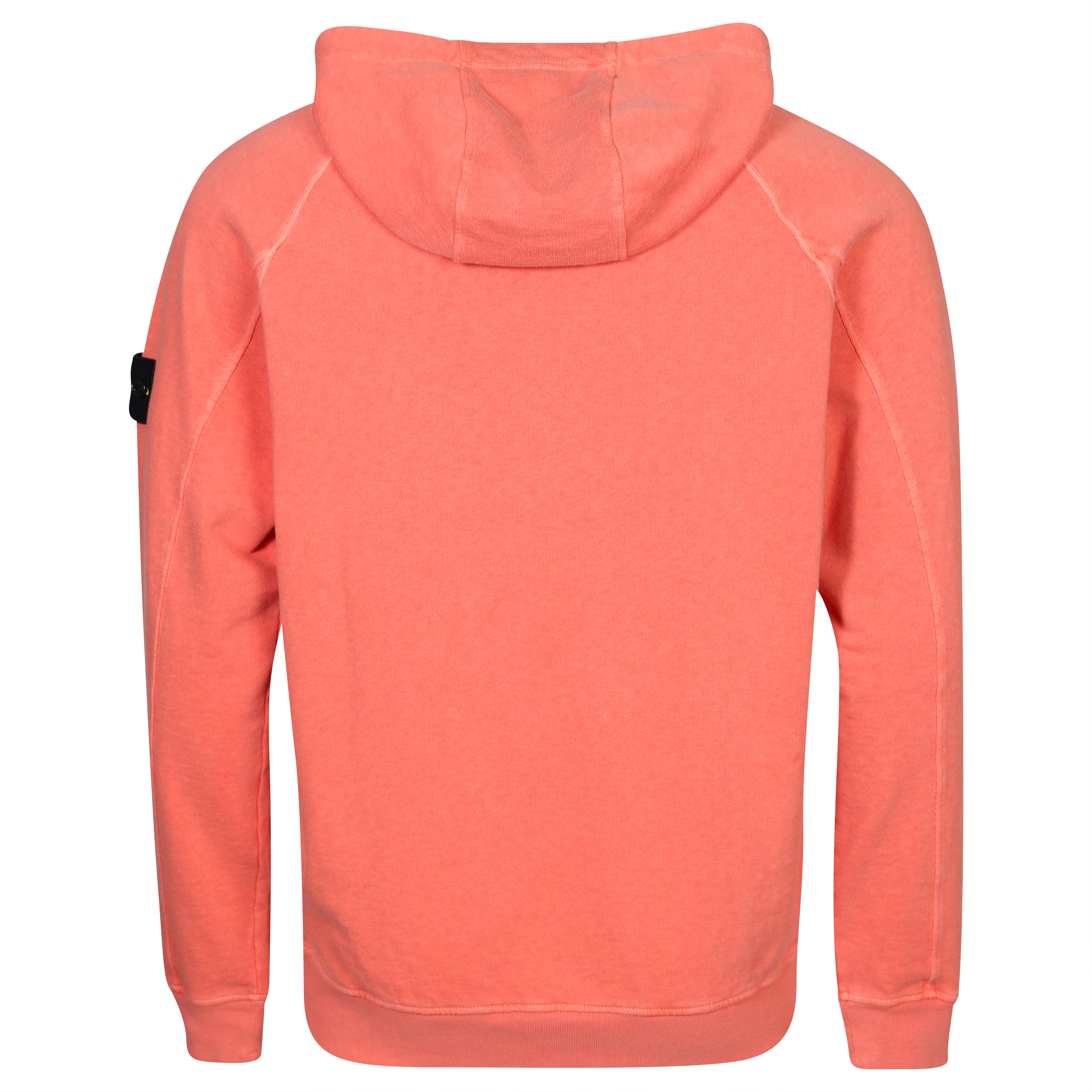 Stone Island Sweat Hoodie in Washed Orange  M