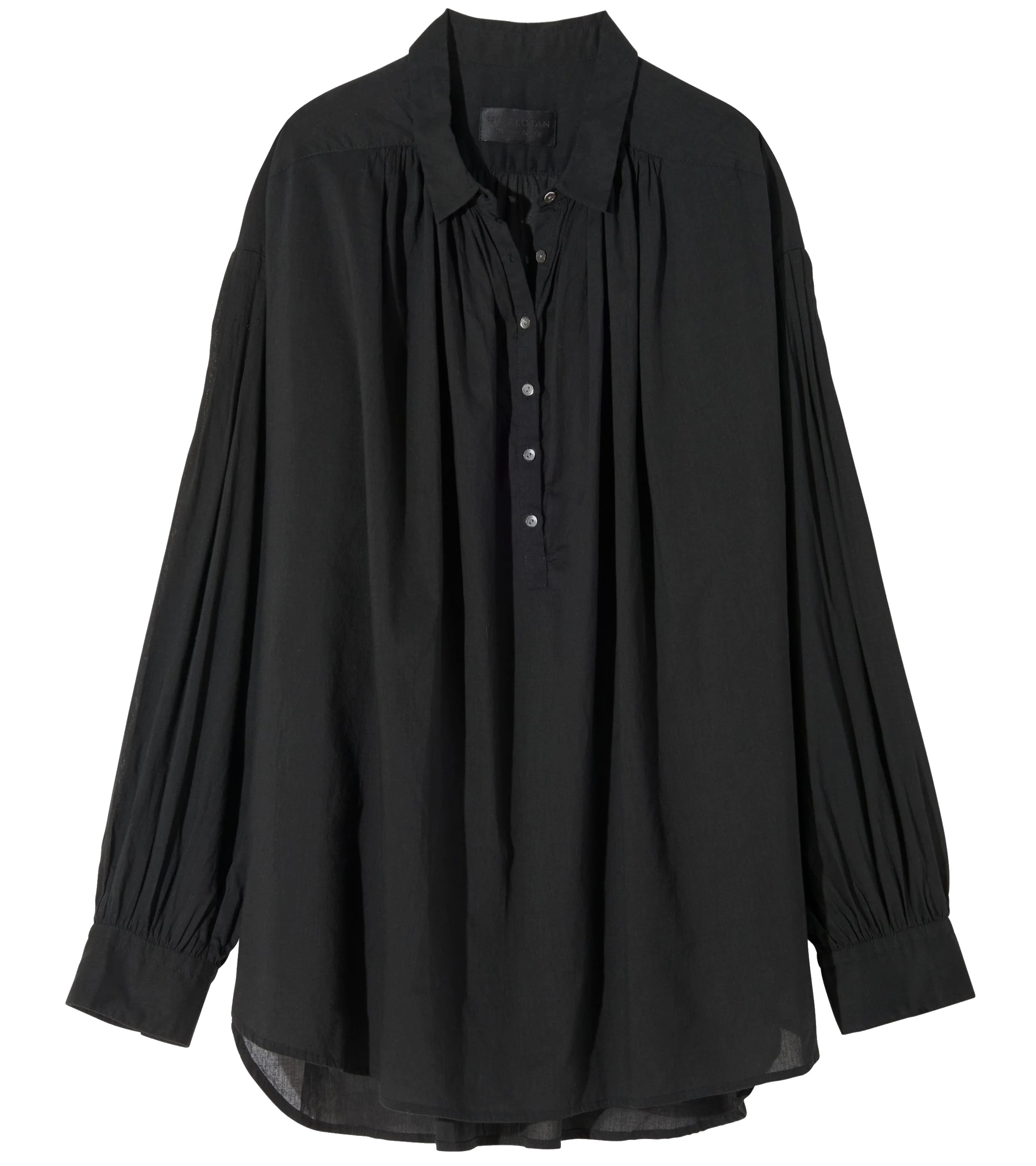 NILI LOTAN Miles Blouse in Black