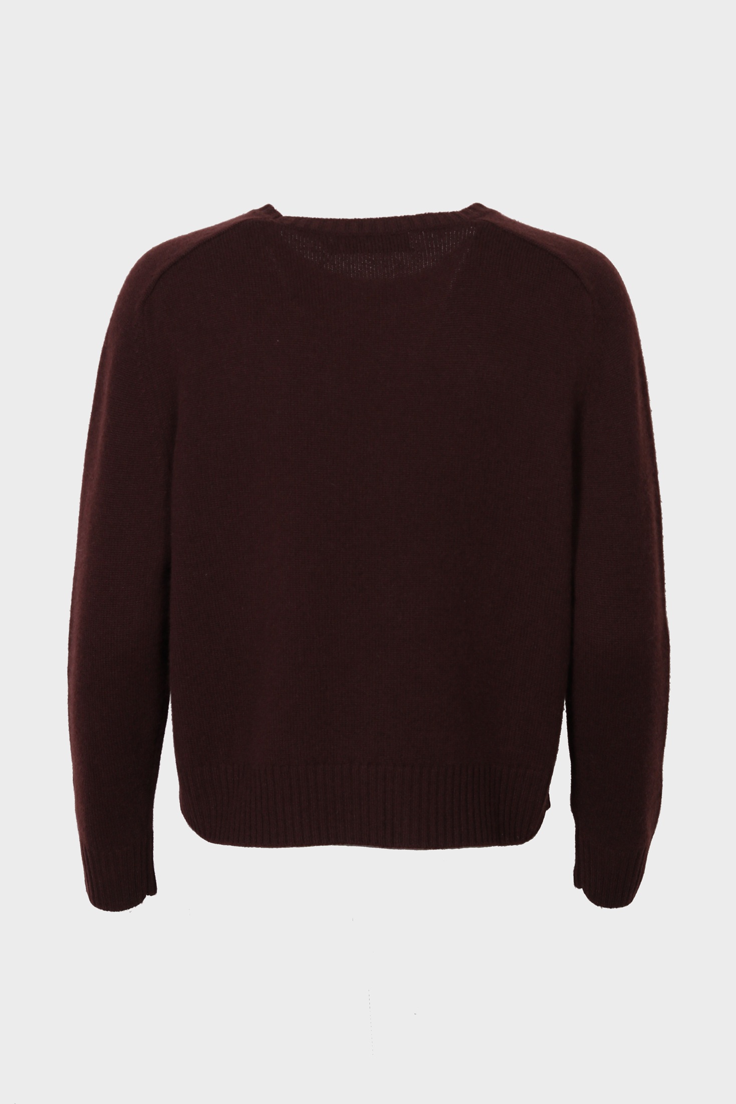 FLONA Cashmere Crewneck Sweater in Brown