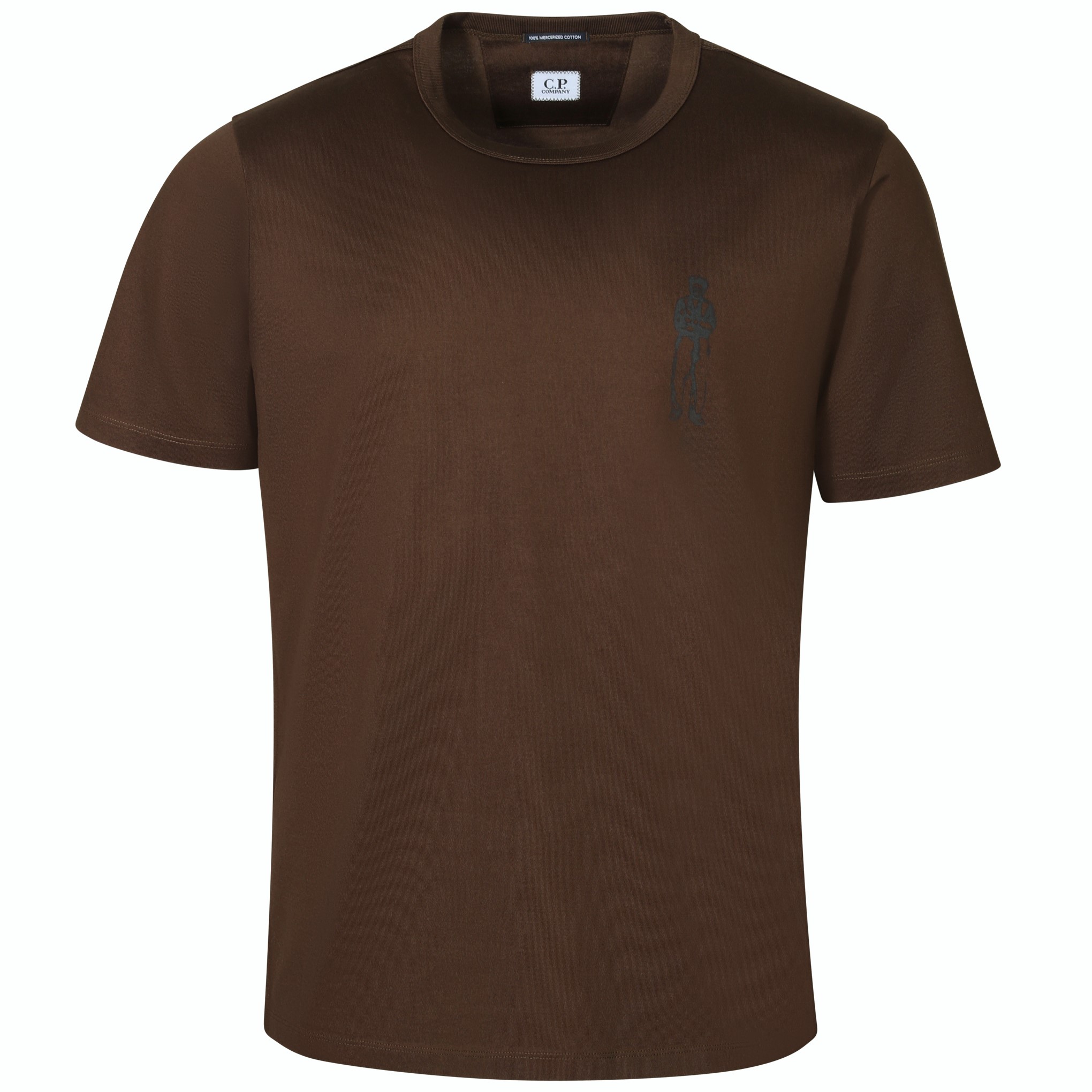 C.P. COMPANY T-Shirt in Dark Olive XXXL