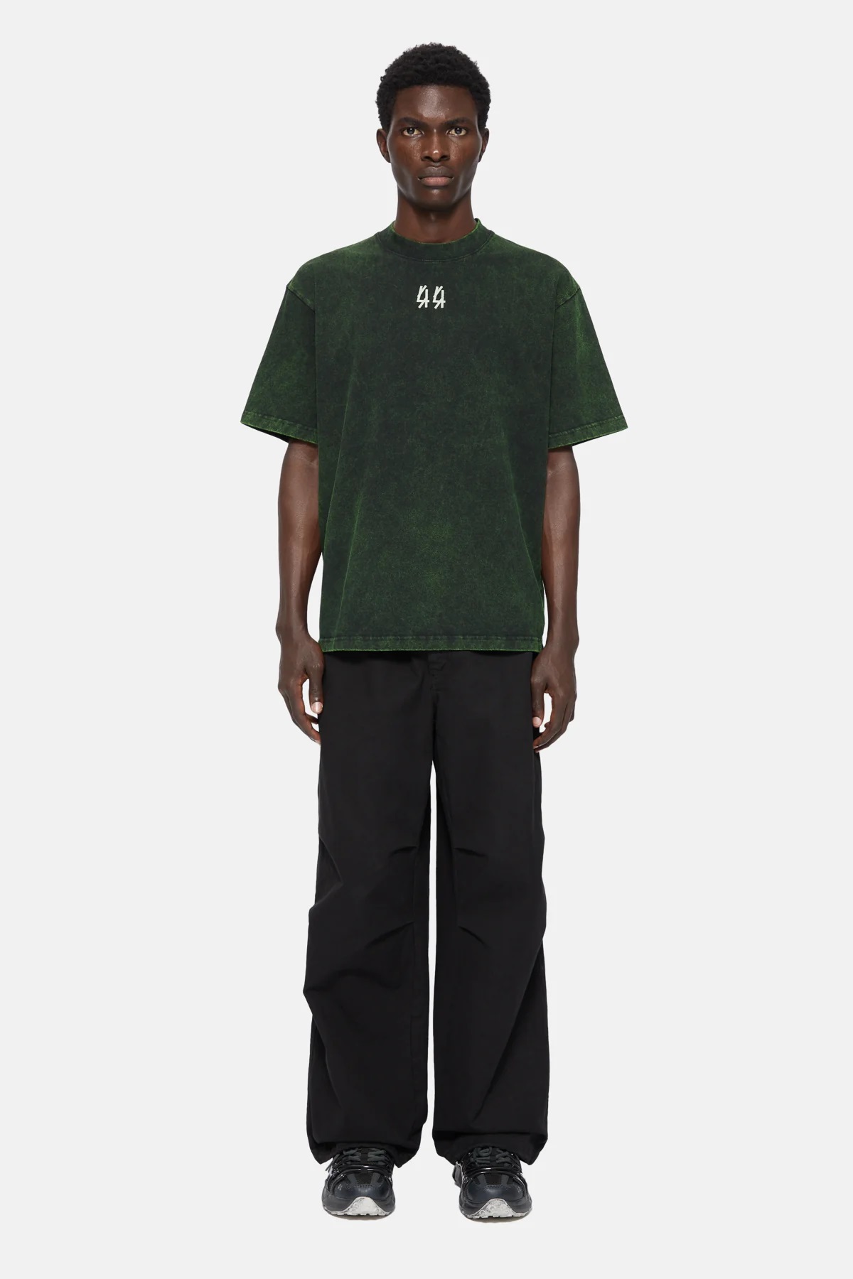 44 LABEL GROUP Overdied Solar Tee in Green M