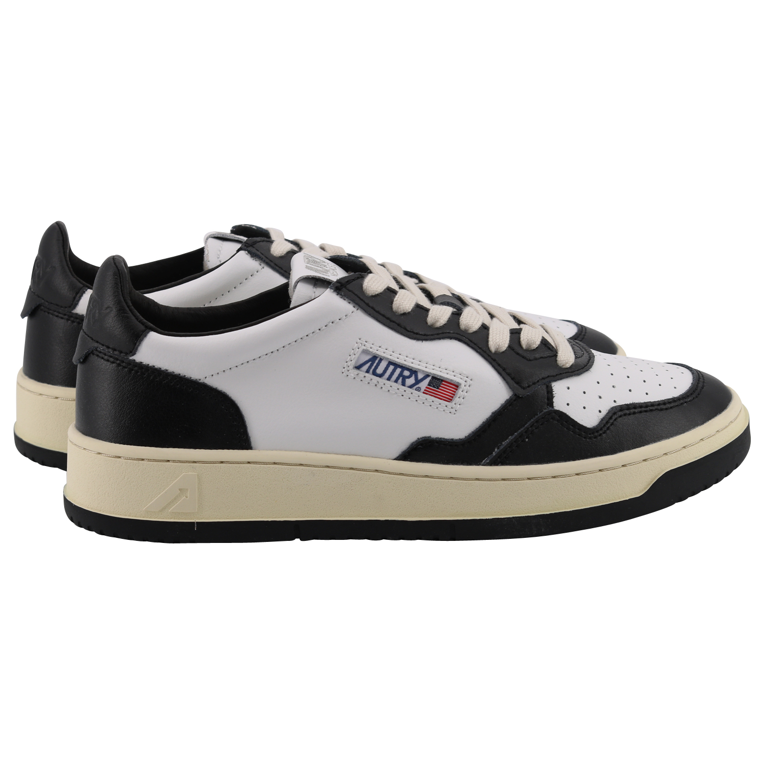 Autry Action Shoes Medalist White/Black