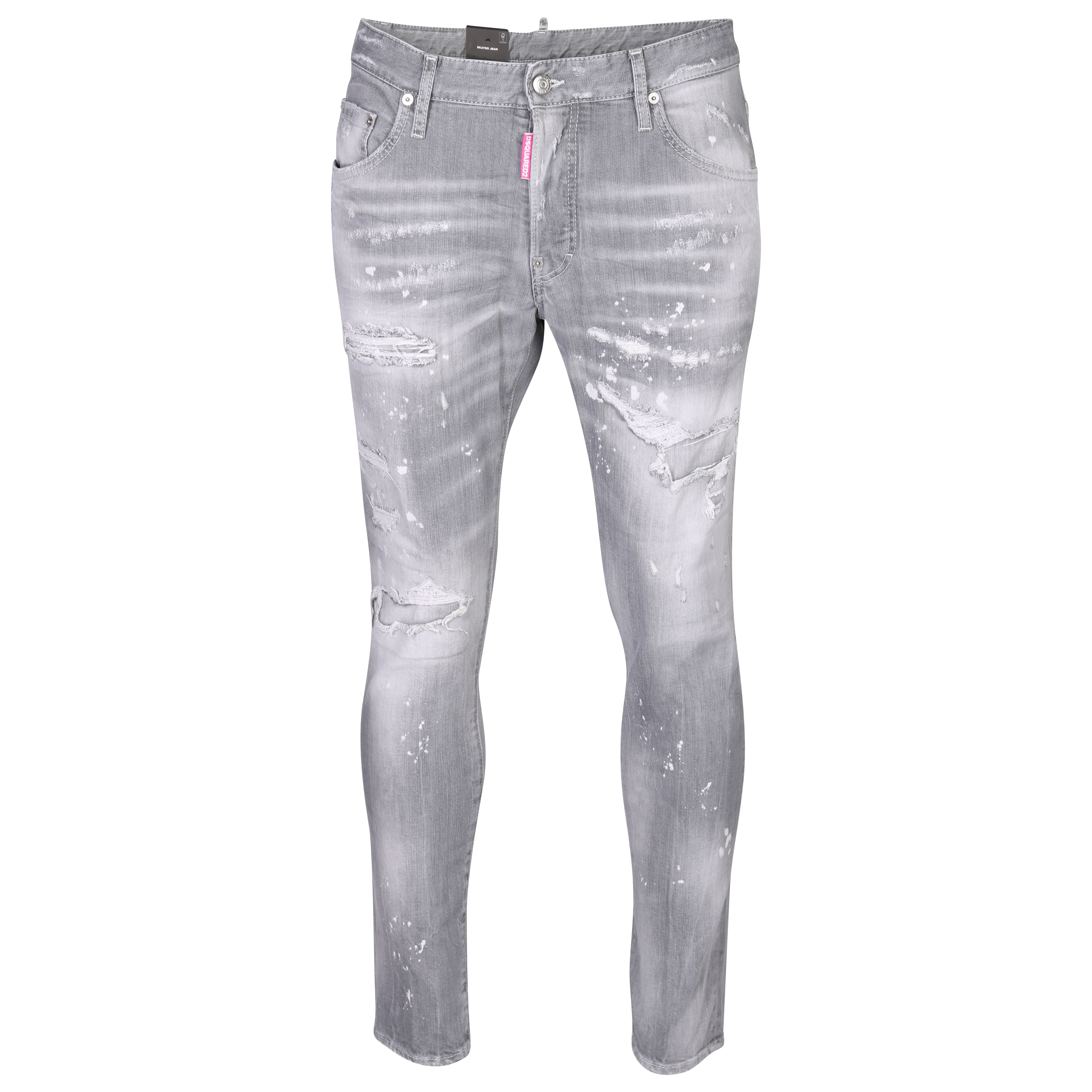 Dsquared Jeans Skater Light Grey Washed