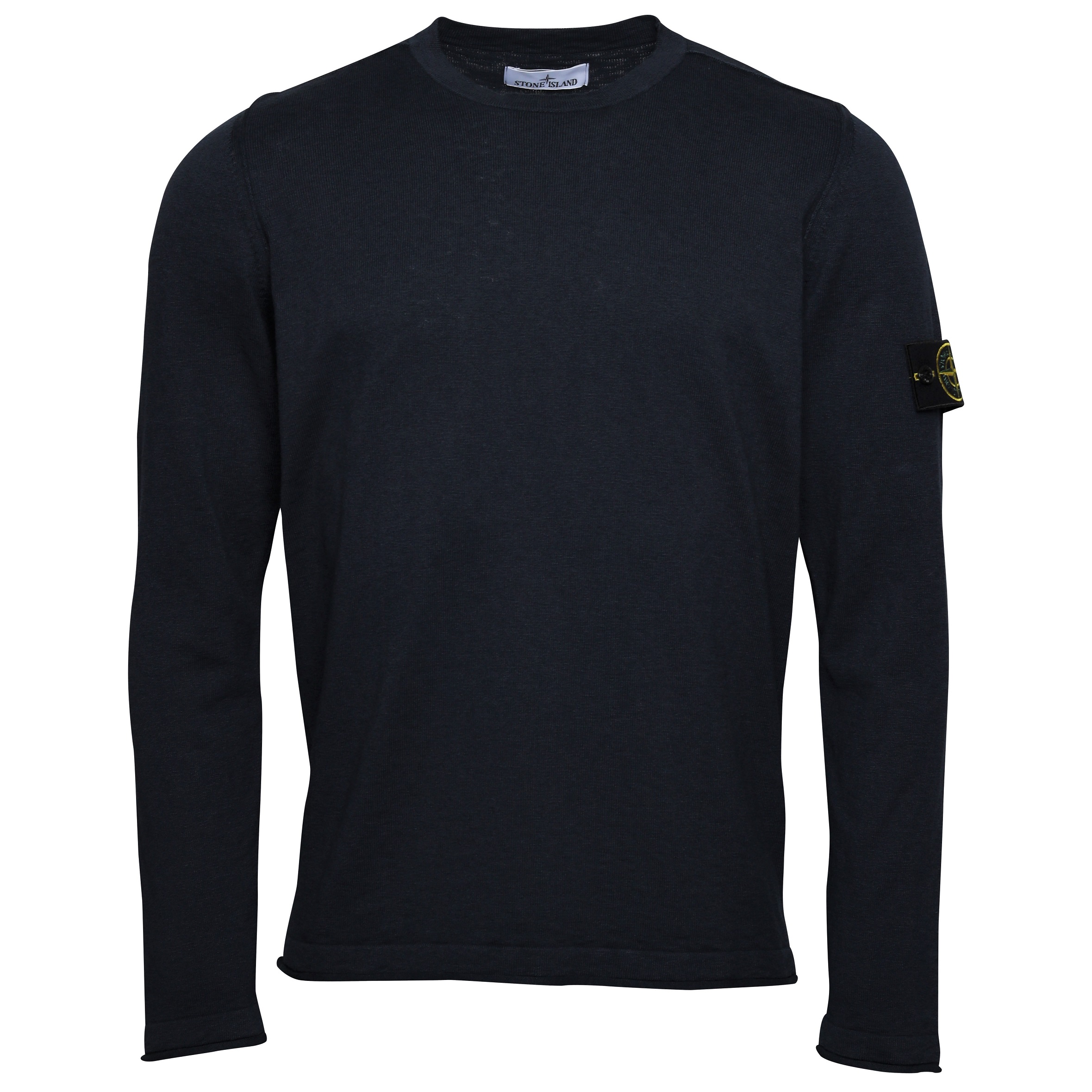 Stone Island Summer Knit Pullover in Navy Blue