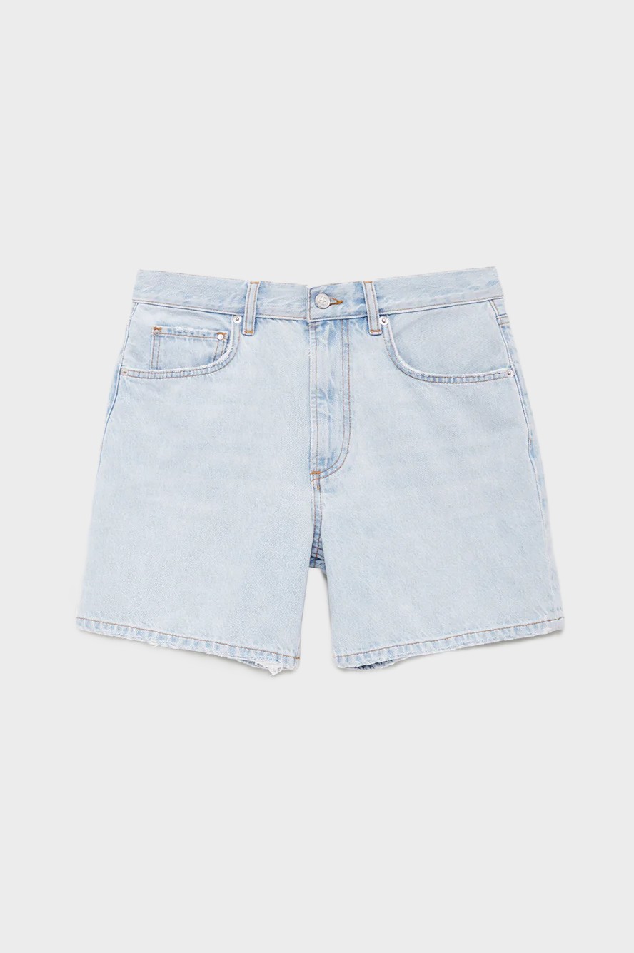 ANINE BING Jeans Shorts Delaney in Lucid Blue