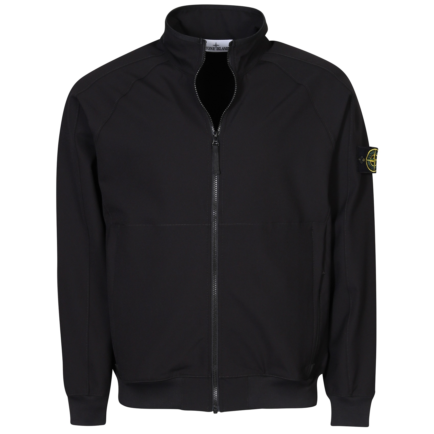 STONE ISLAND Light Softshell Jacket in Black