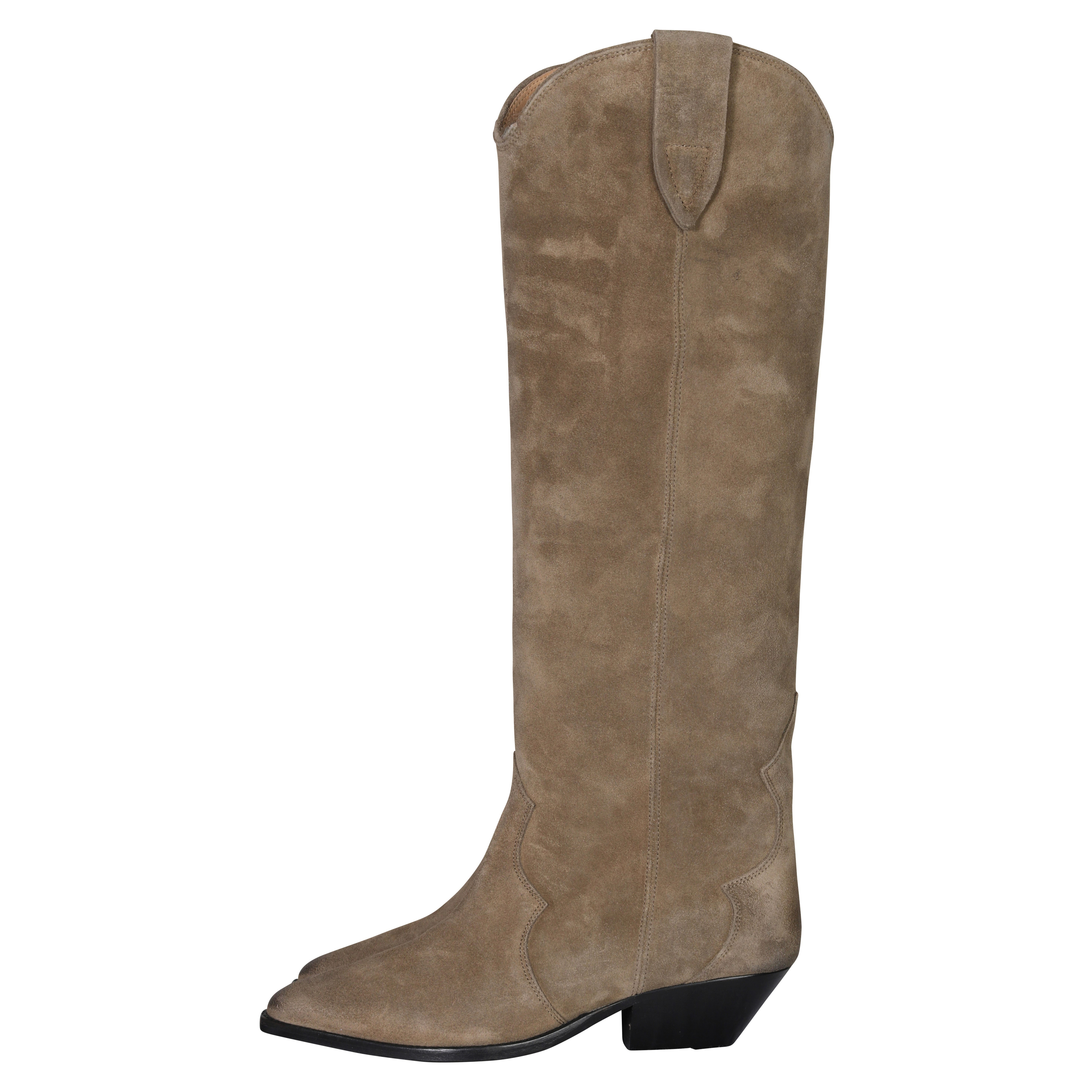 Isabel Marant Denvee High Boots in Taupe