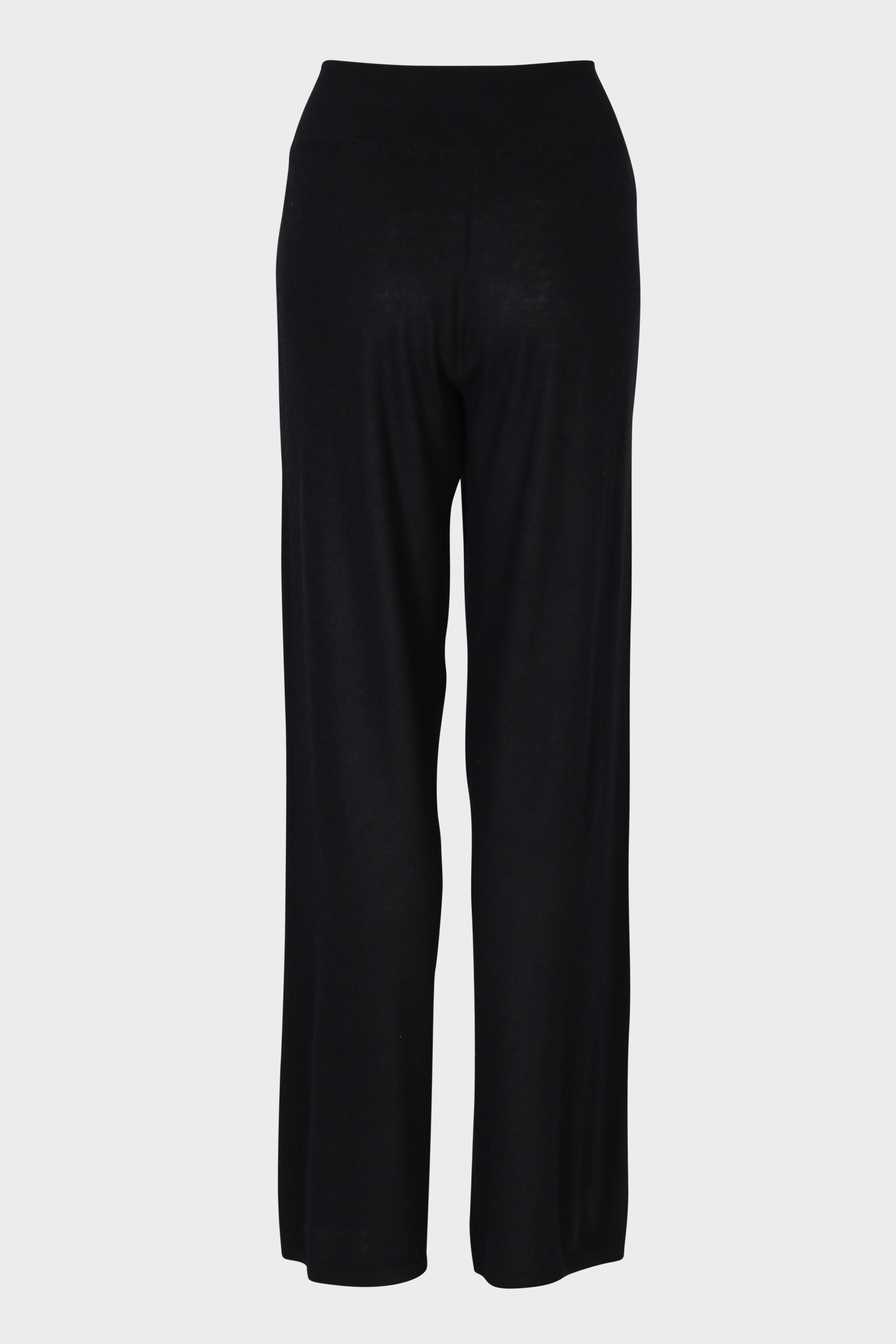 FRENCKENBERGER Straight Pants in Black M