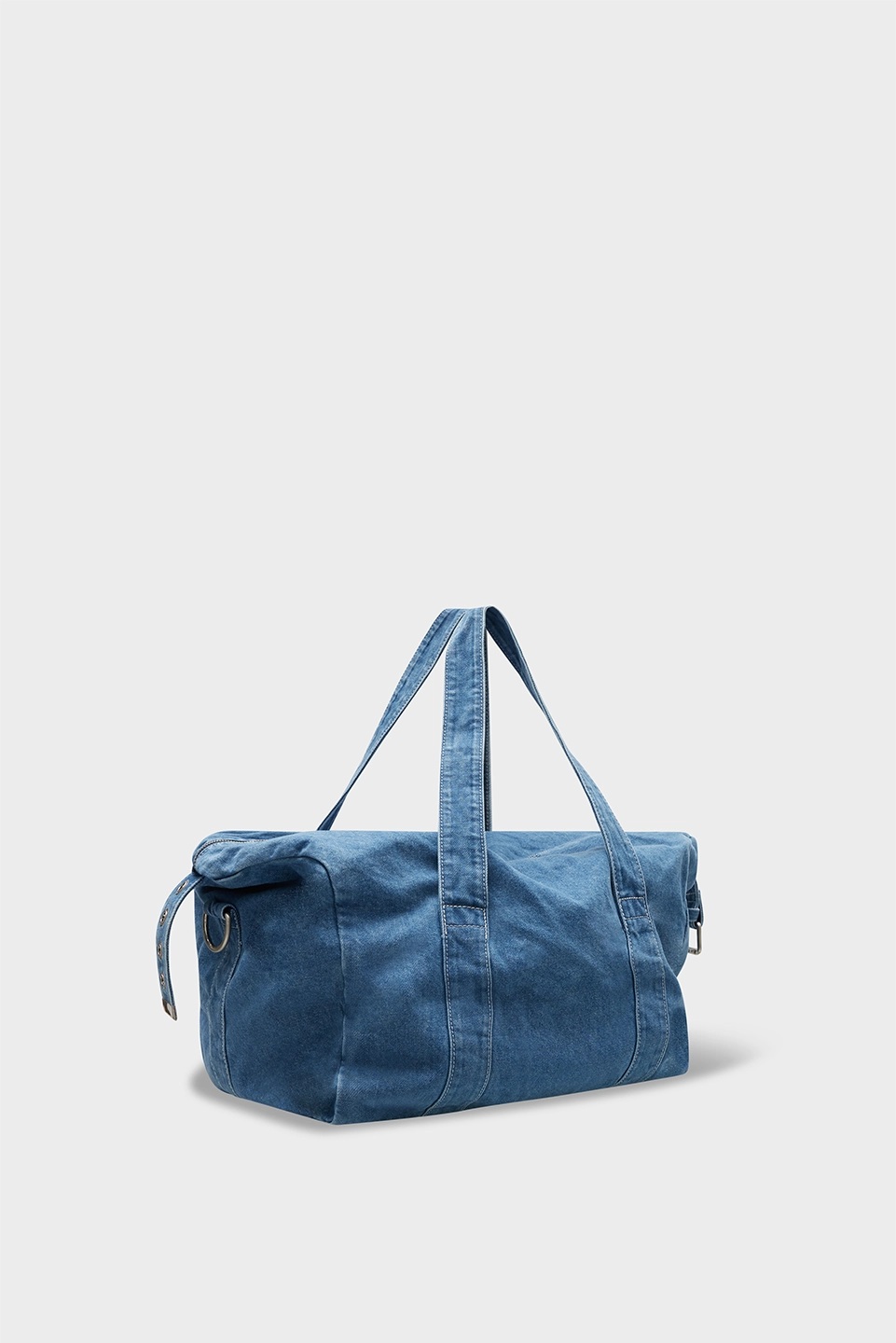 LALA BERLIN Big Denim Bag in Washed Blue