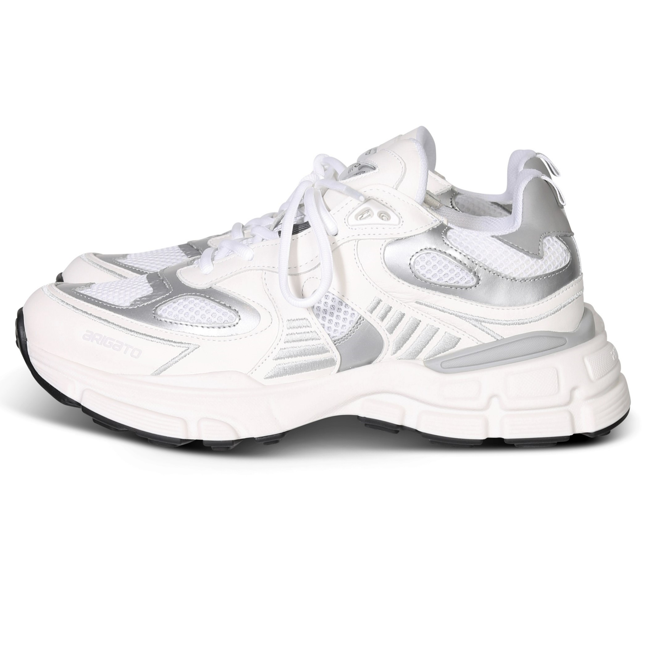 AXEL ARIGATO Marathon Sphere Runner in White/Silver 37