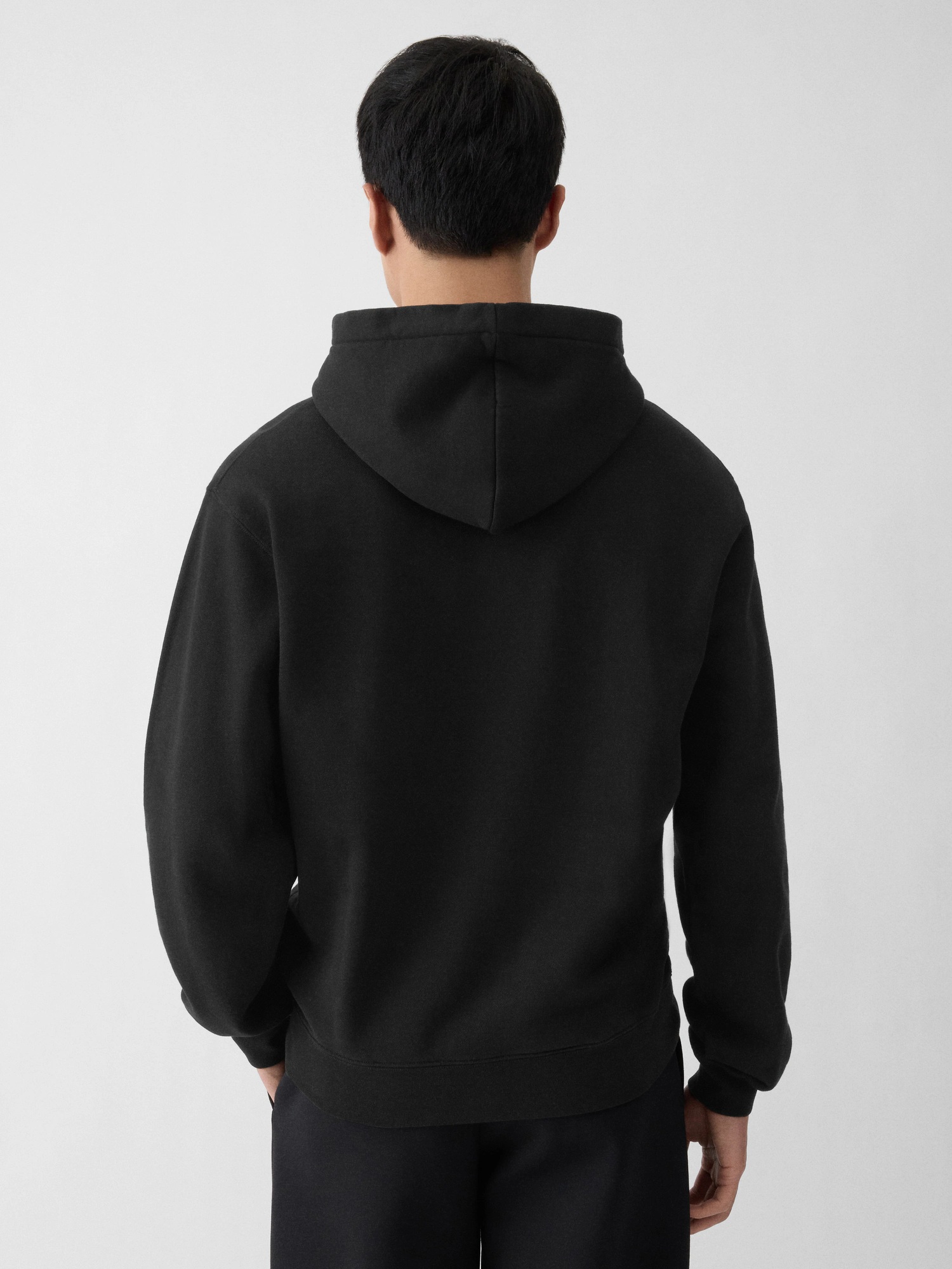 JACQUEMUS Grosgrain Hoodie in Black