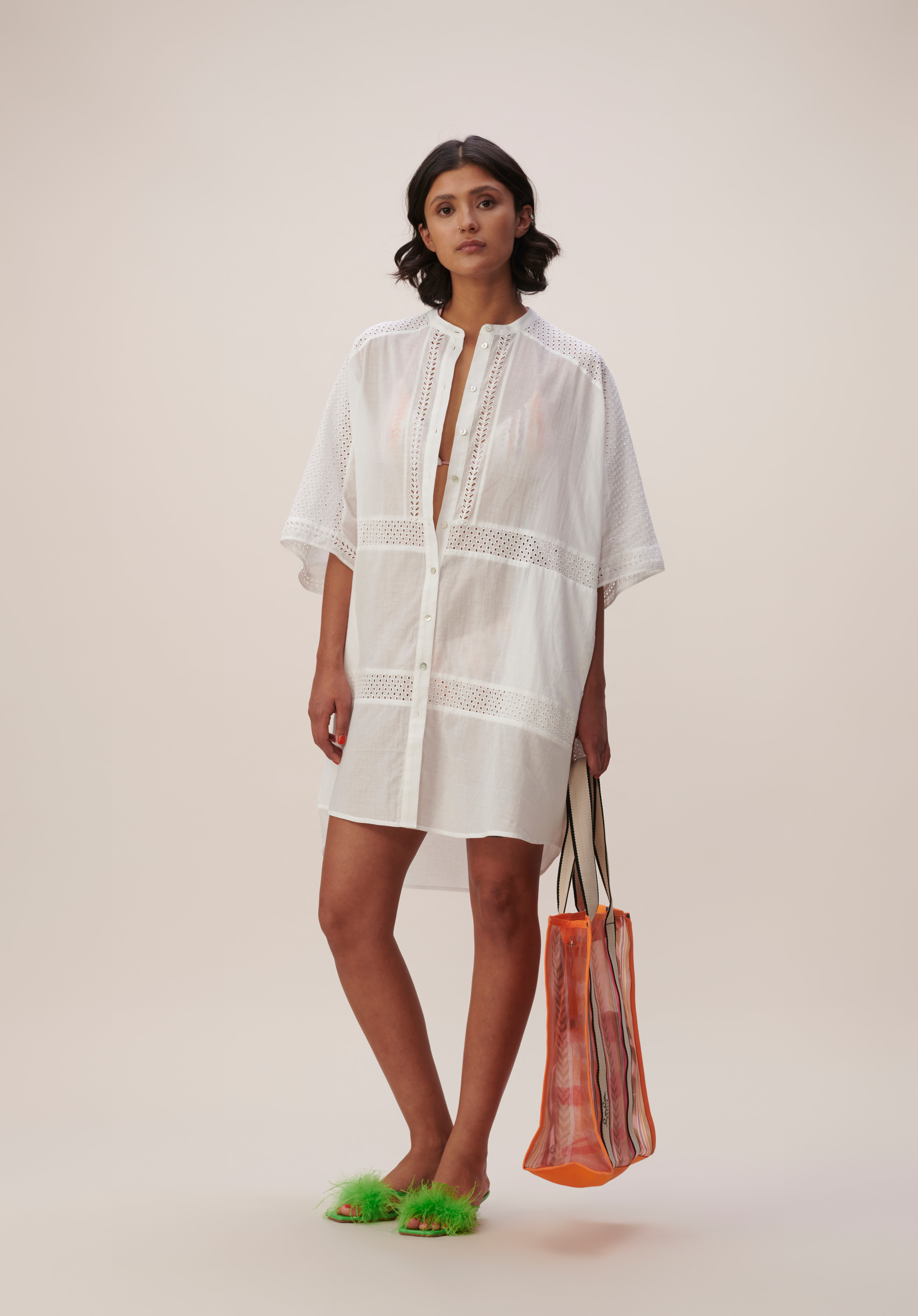 Lala Berlin Dress Dante in White