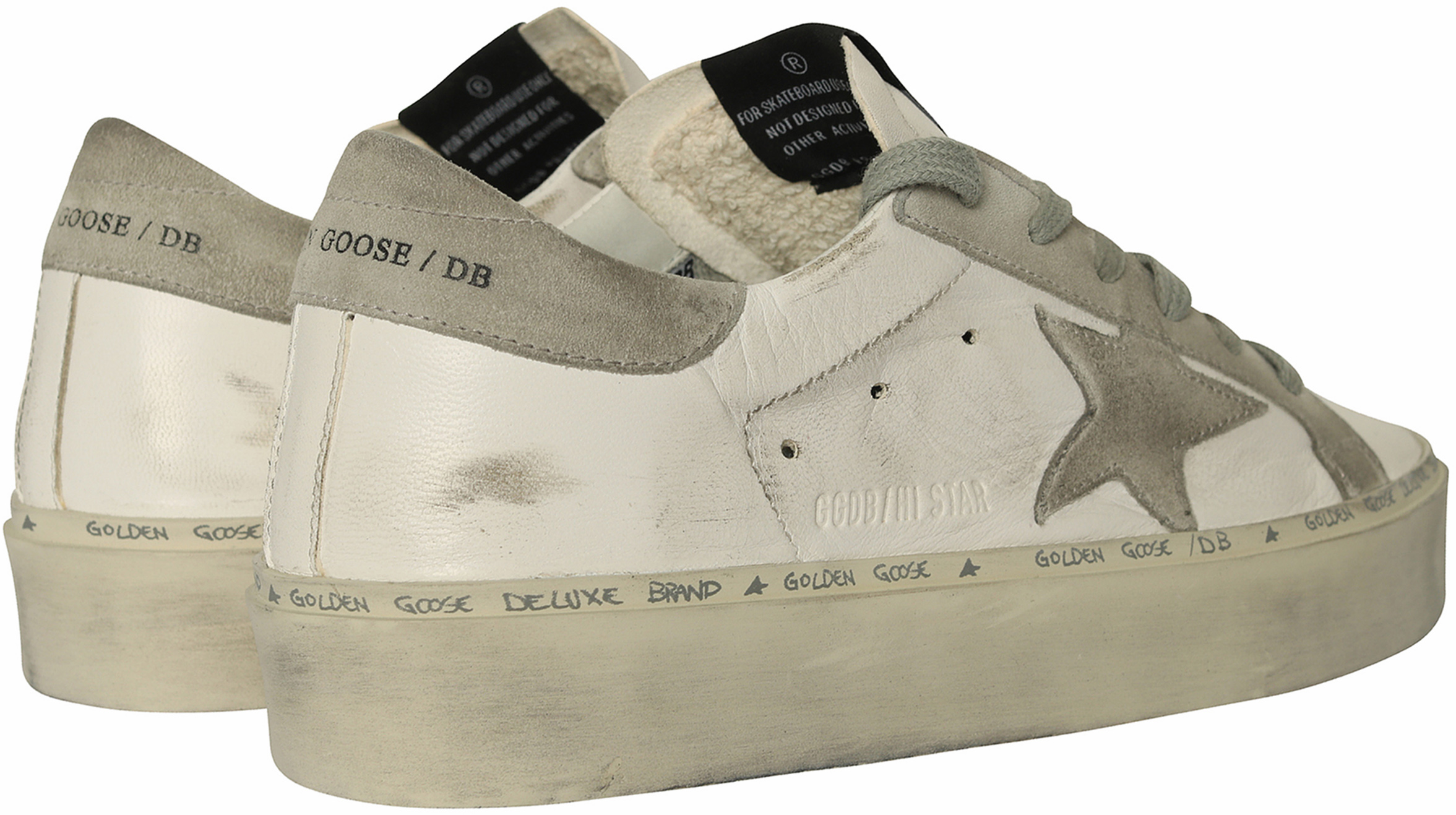 Golden Goose Sneaker Hi Star White/Grey