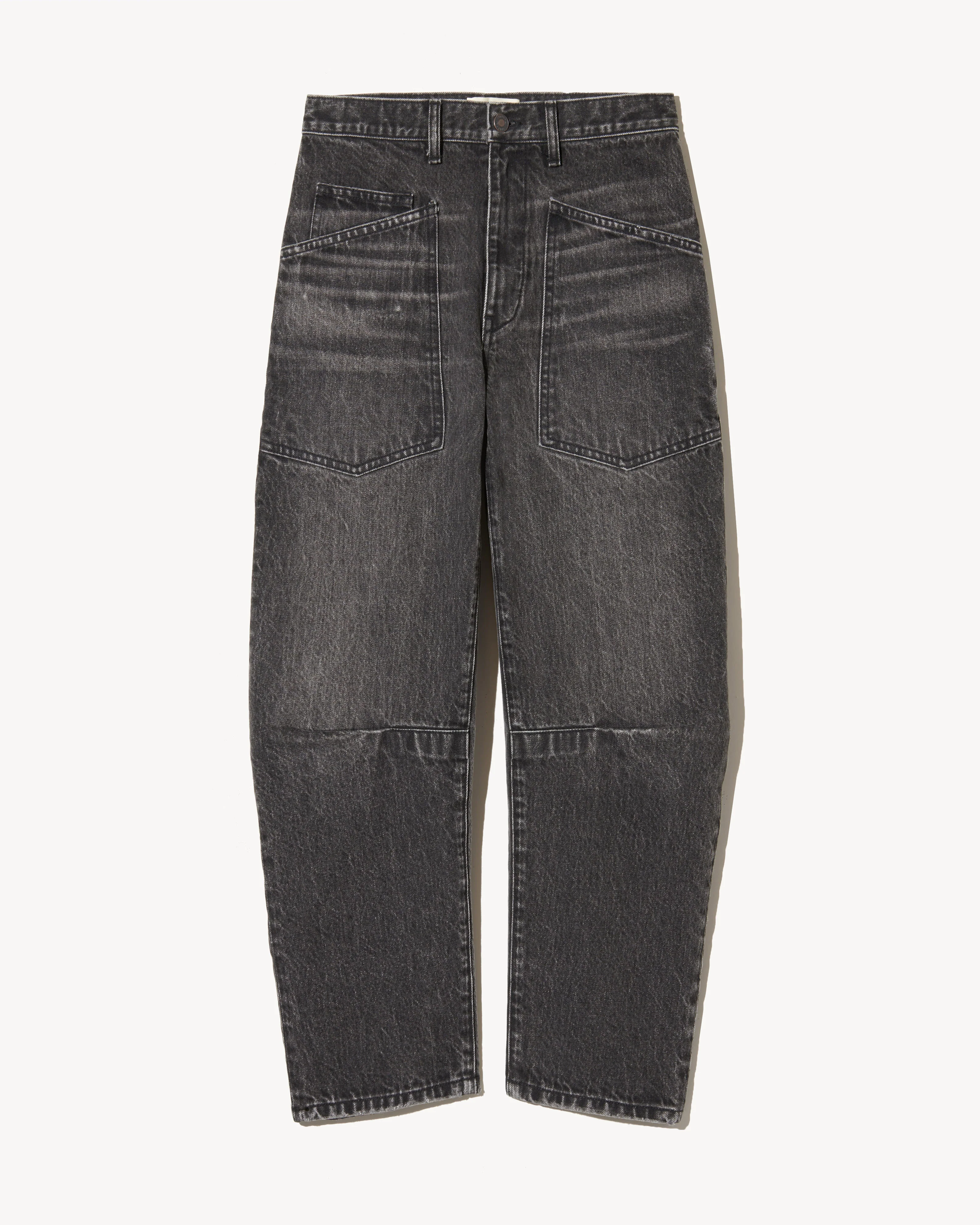 NILI LOTAN Shon Jeans in Stone Black Wash 32