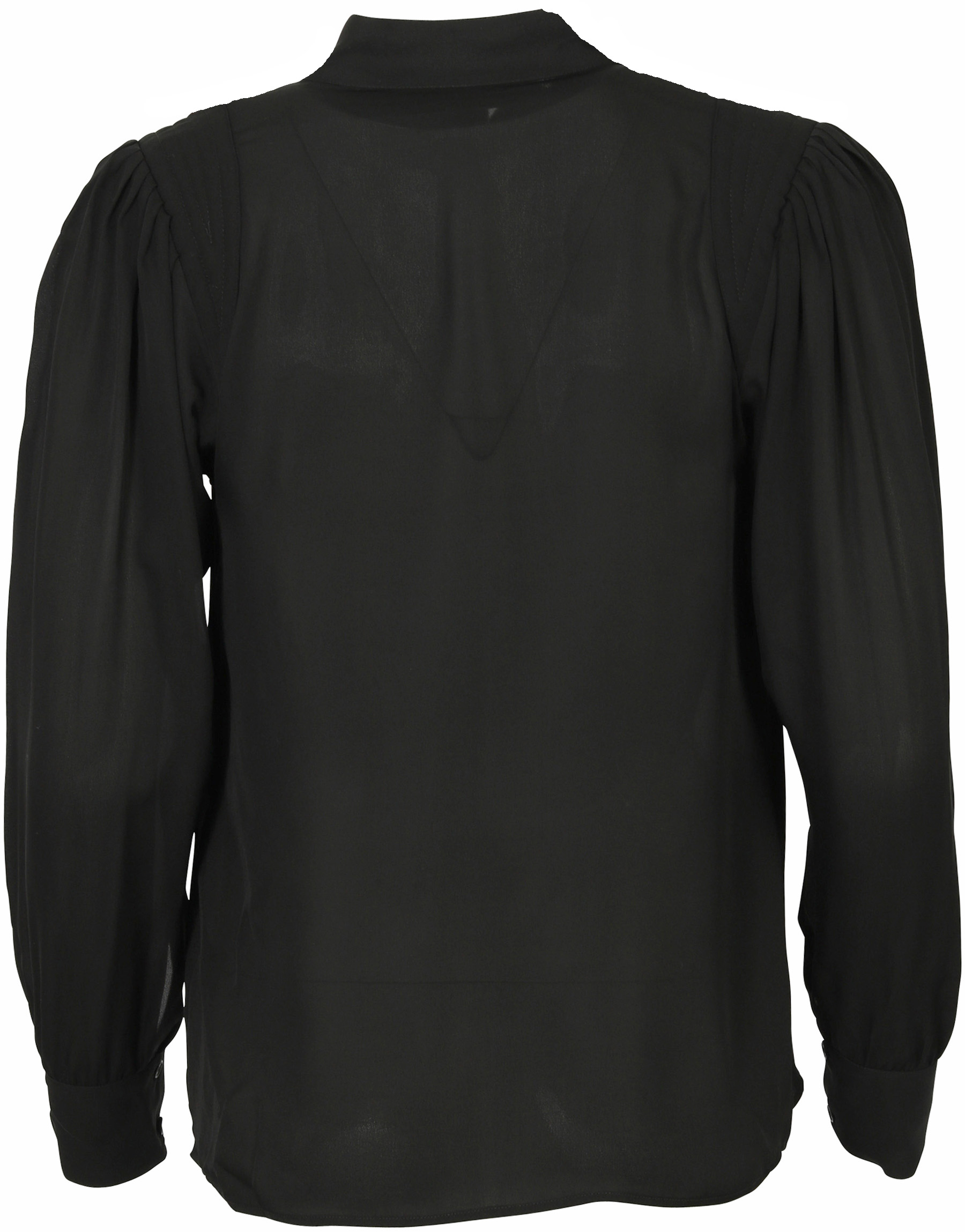 Nili Lotan Silk Blouse Lorena Black M