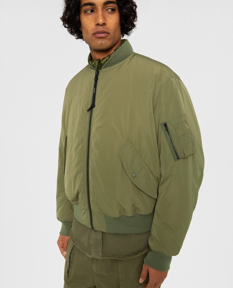 ASPESI Bomberjacket Jacket in Olive