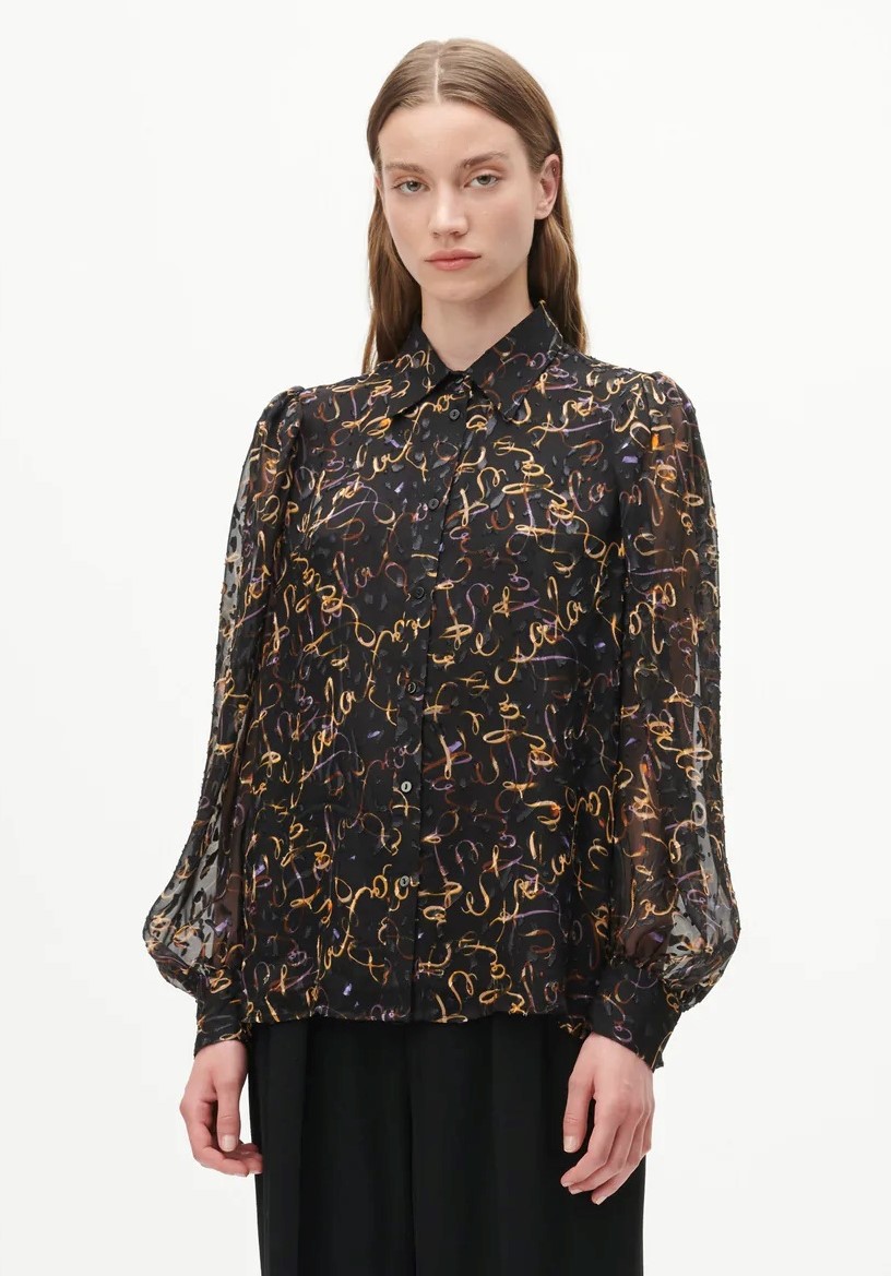 Lala Berlin Blouse Badia Lalagram Dark