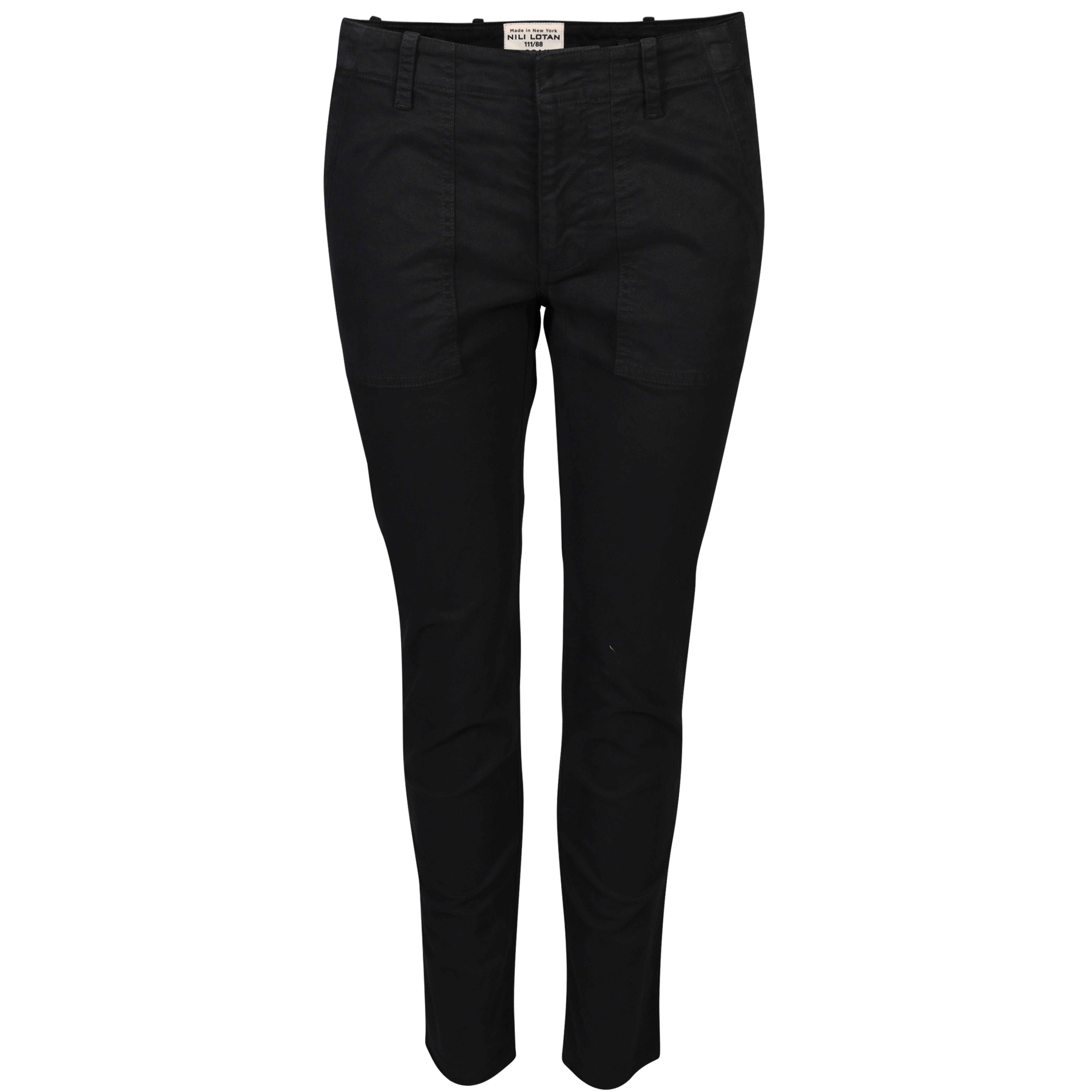 Nili Lotan Jenna Pant in Jet Black