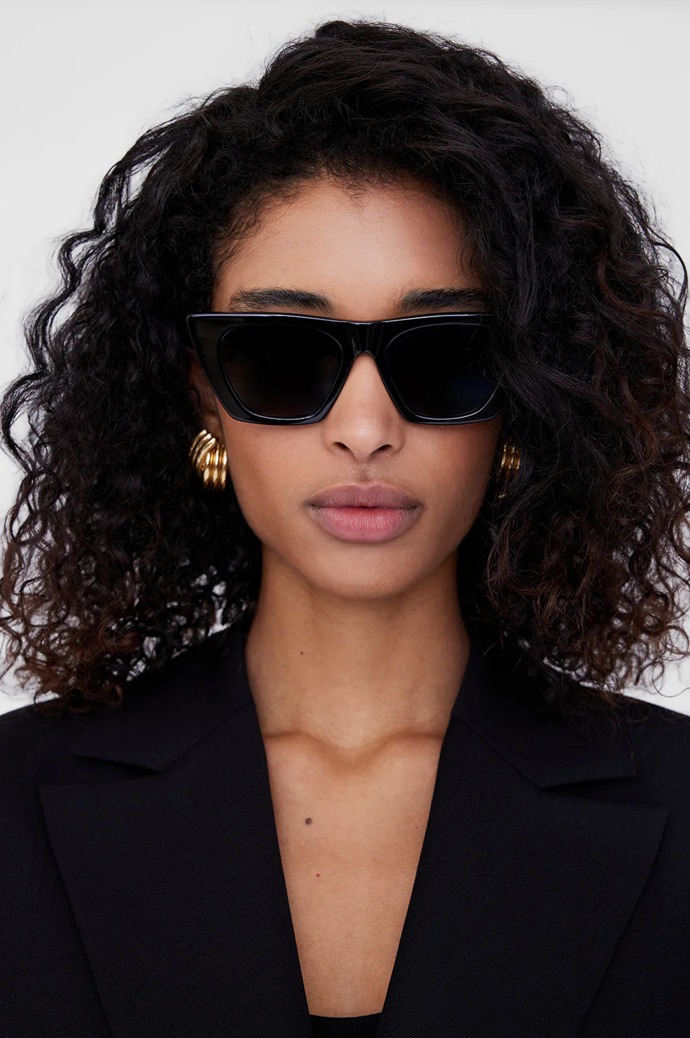 ANINE BING Paris Sunglasses in Black