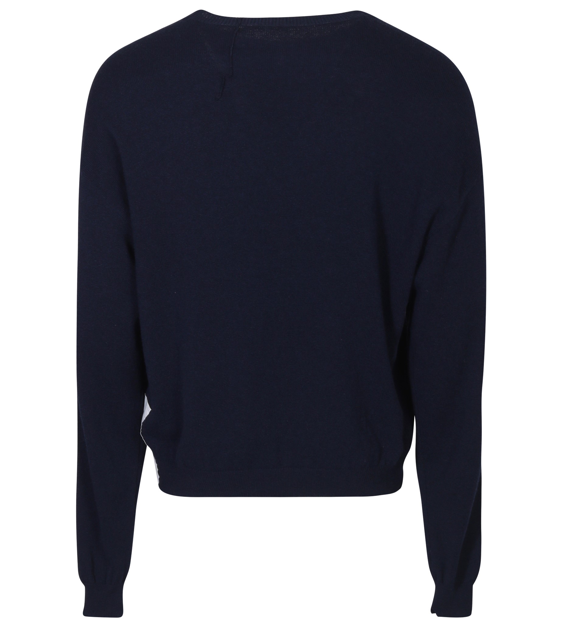 RAMAEL Infinity Cashmere Sweater in Navy L