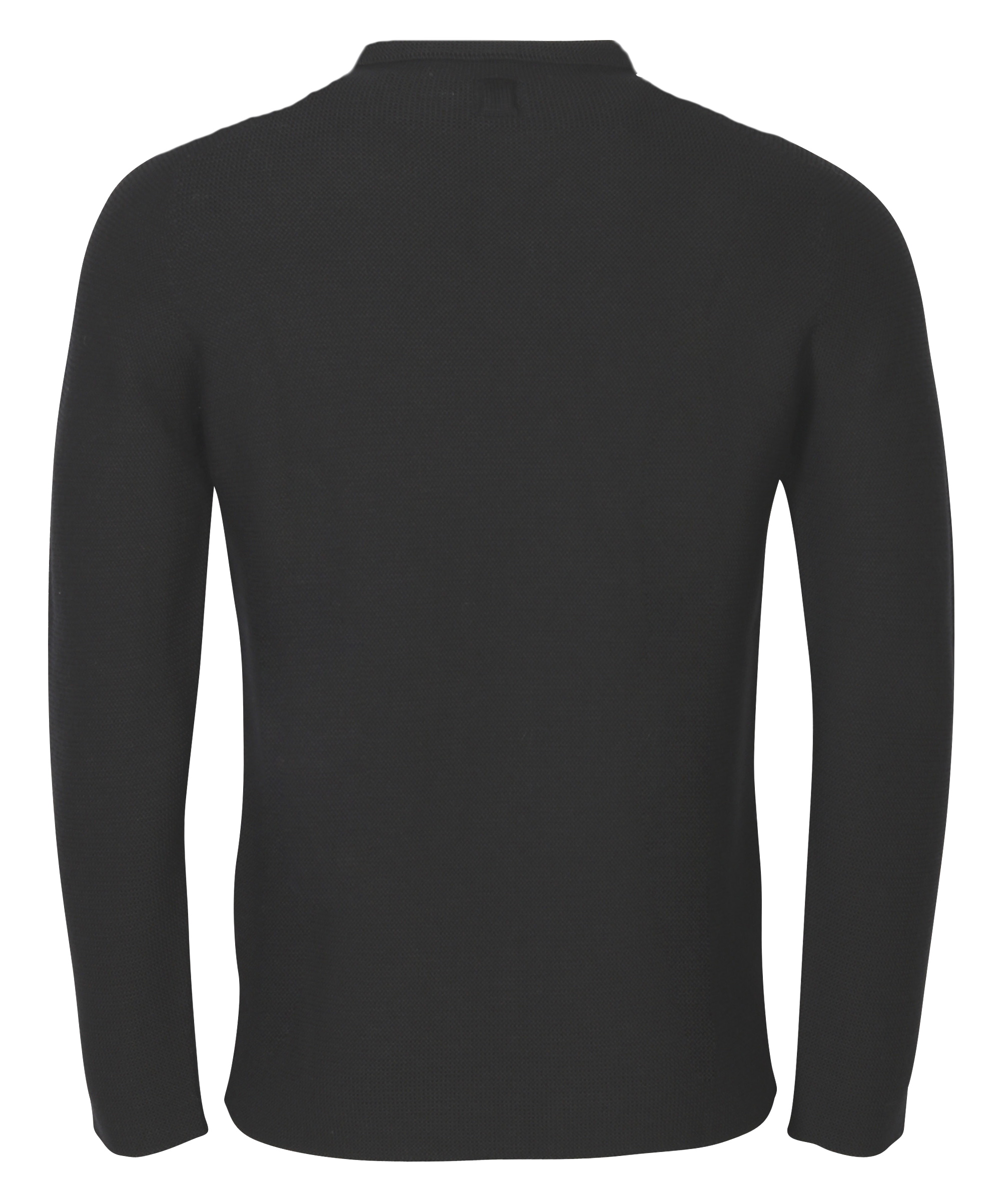 Hannes Roether Knit Sweater Black 195,30With Buttons