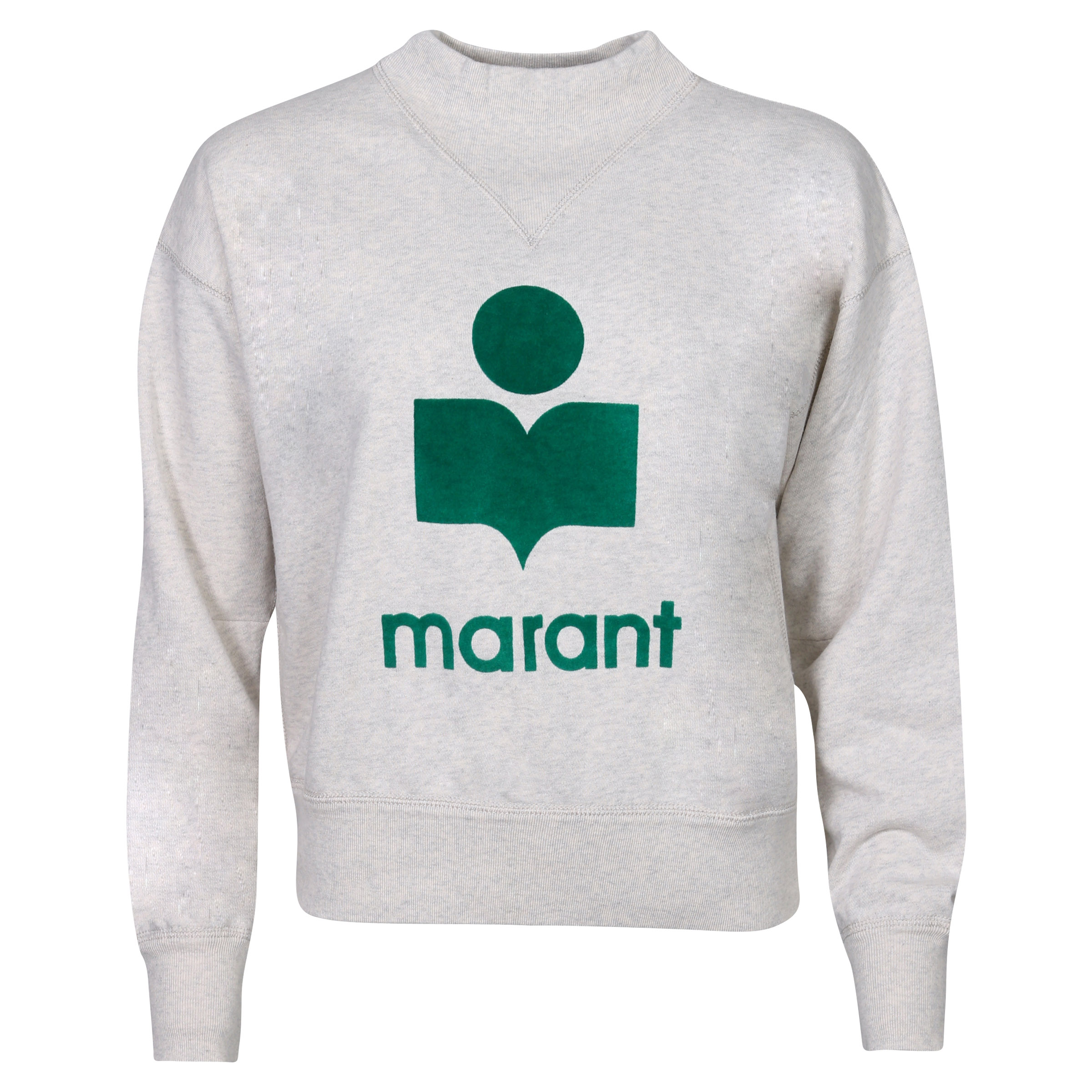 Isabel Marant Étoile Sweatshirt Moby Green/Ecru