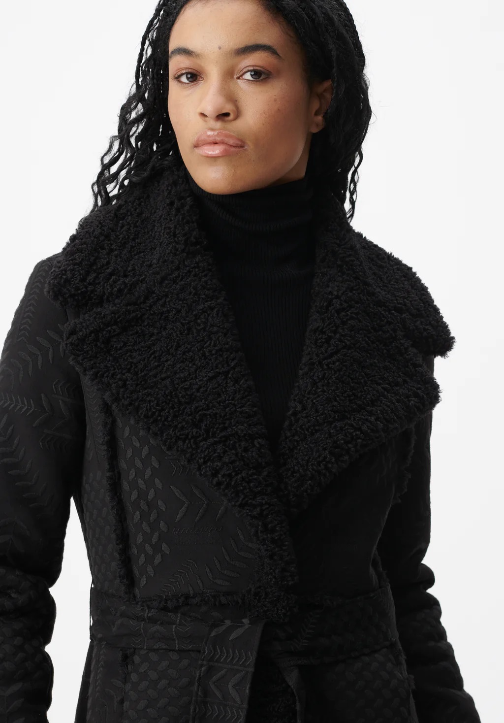 LALA BERLIN Coat Osia in Heritage Star